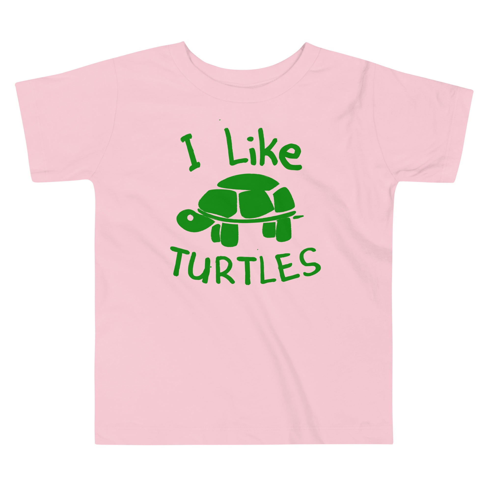 I Like Turtles Kid's Toddler Tee