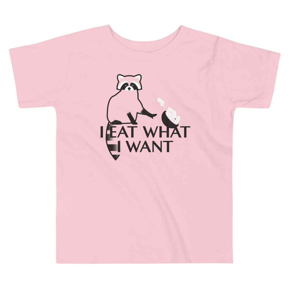 I Eat What I Want Kid's Toddler Tee