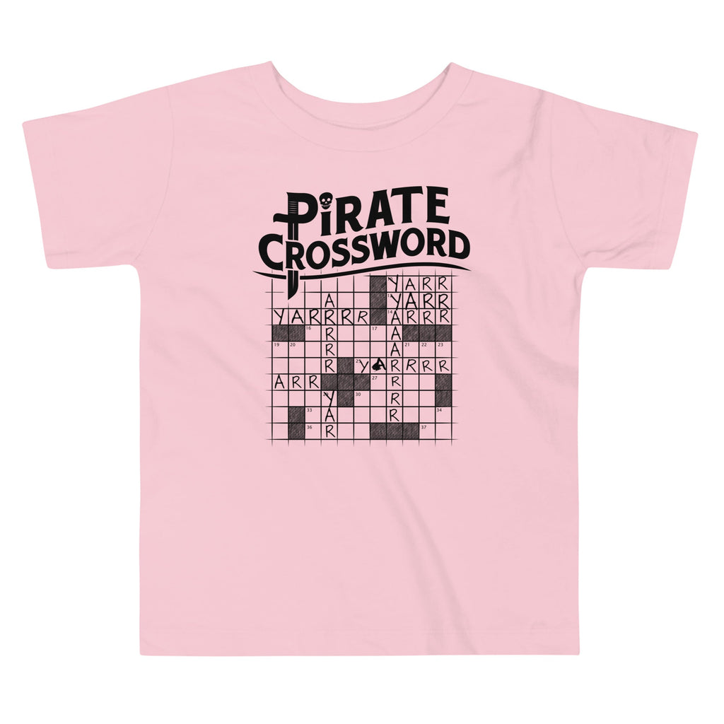 Pirate Crossword Kid's Toddler Tee