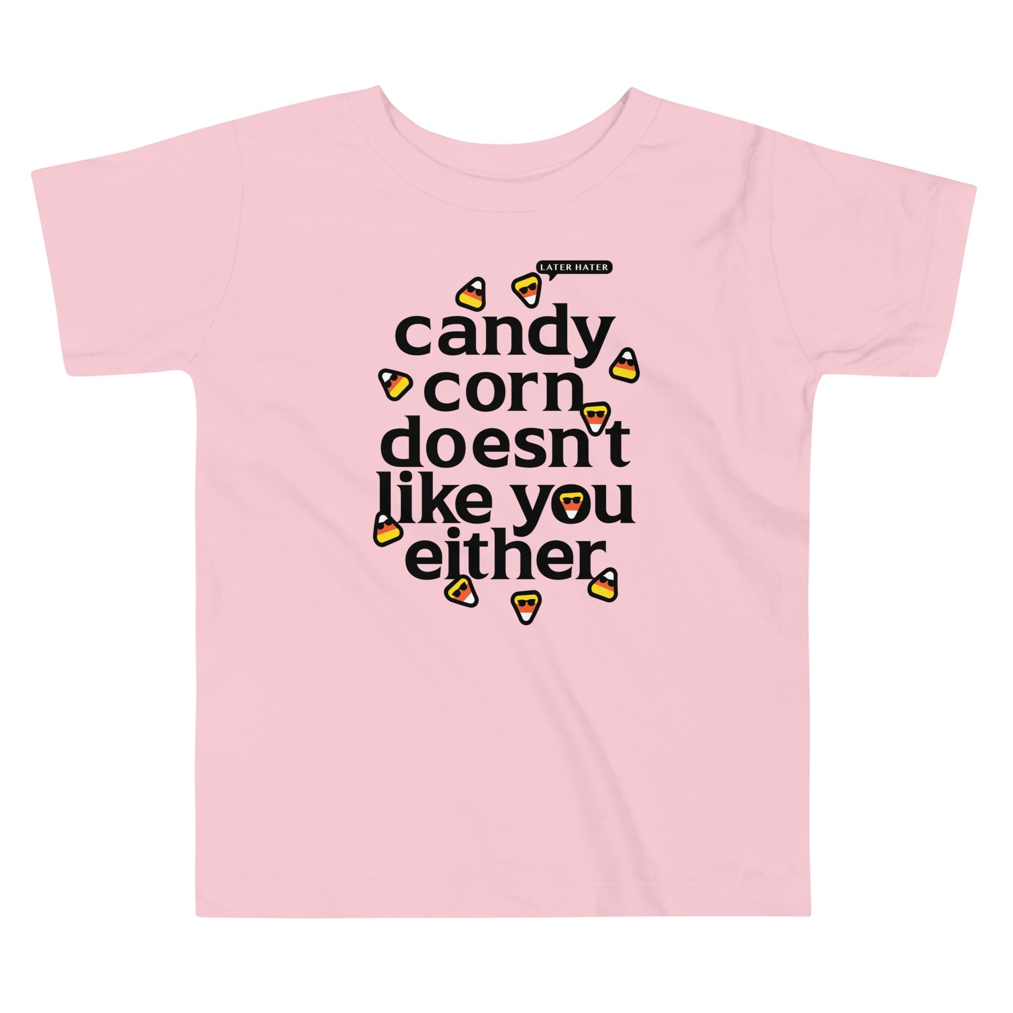 Candy Corn Doesn't Like You Either Kid's Toddler Tee