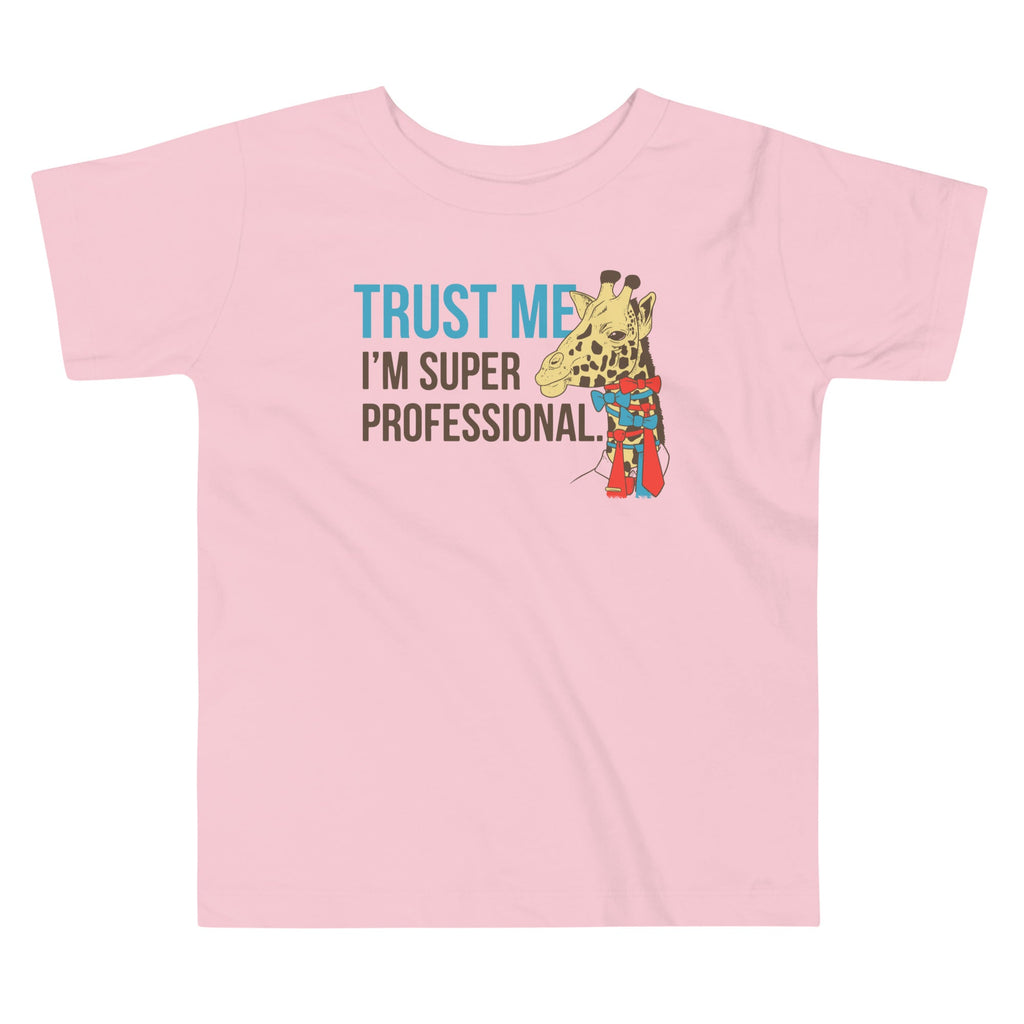Trust Me I'm Super Professional Kid's Toddler Tee