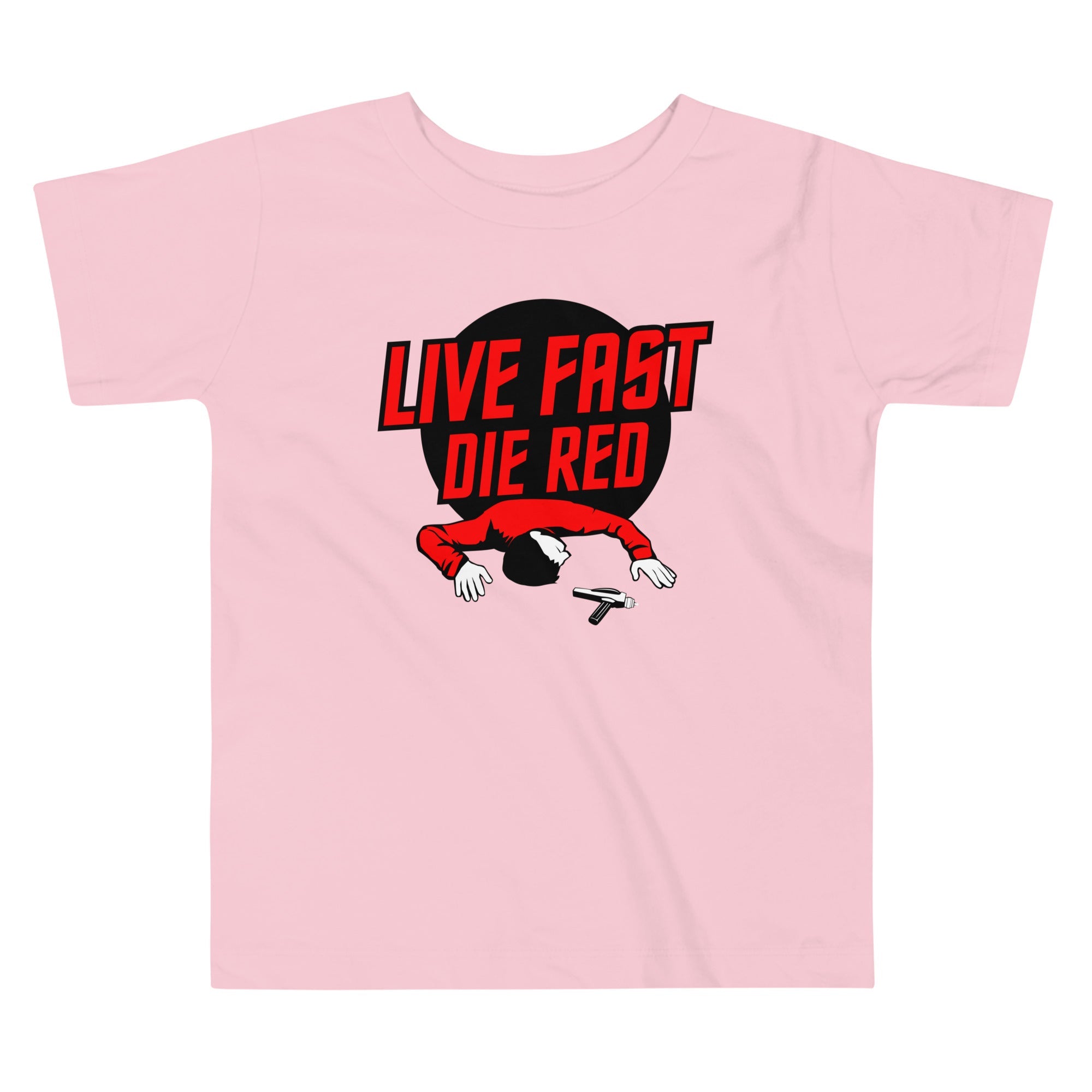 Live Fast Die Red Kid's Toddler Tee