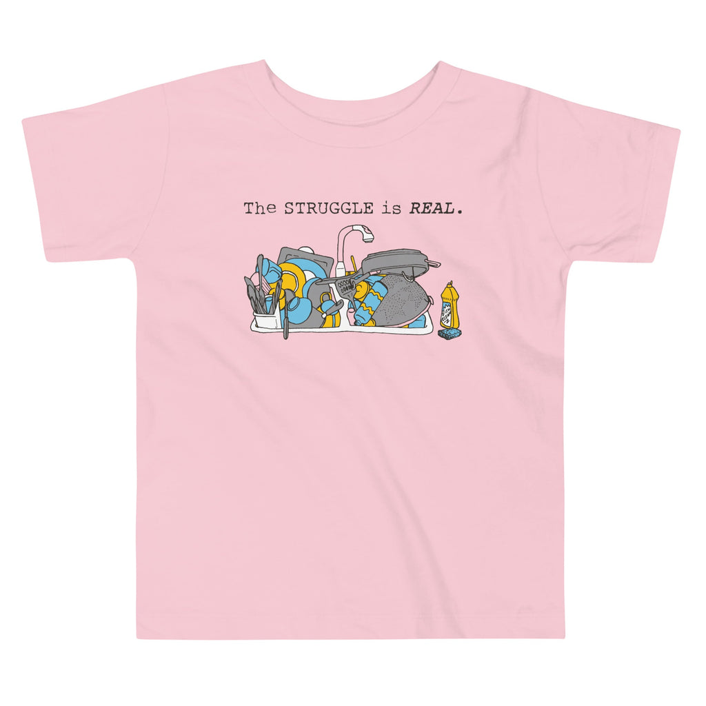 The Struggle Is Real Kid's Toddler Tee