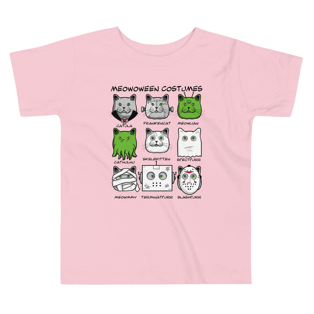 Meowoween Costumes Kid's Toddler Tee