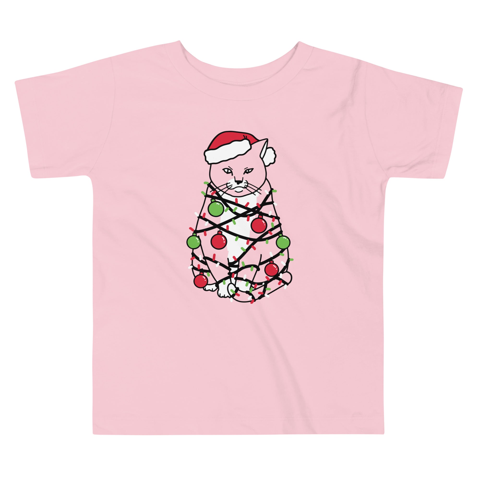 Meowy Christmas Kid's Toddler Tee