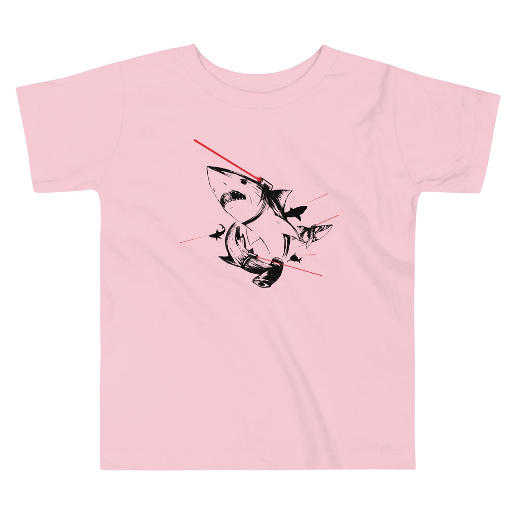 Sharks With Lasers Kid's Toddler Tee