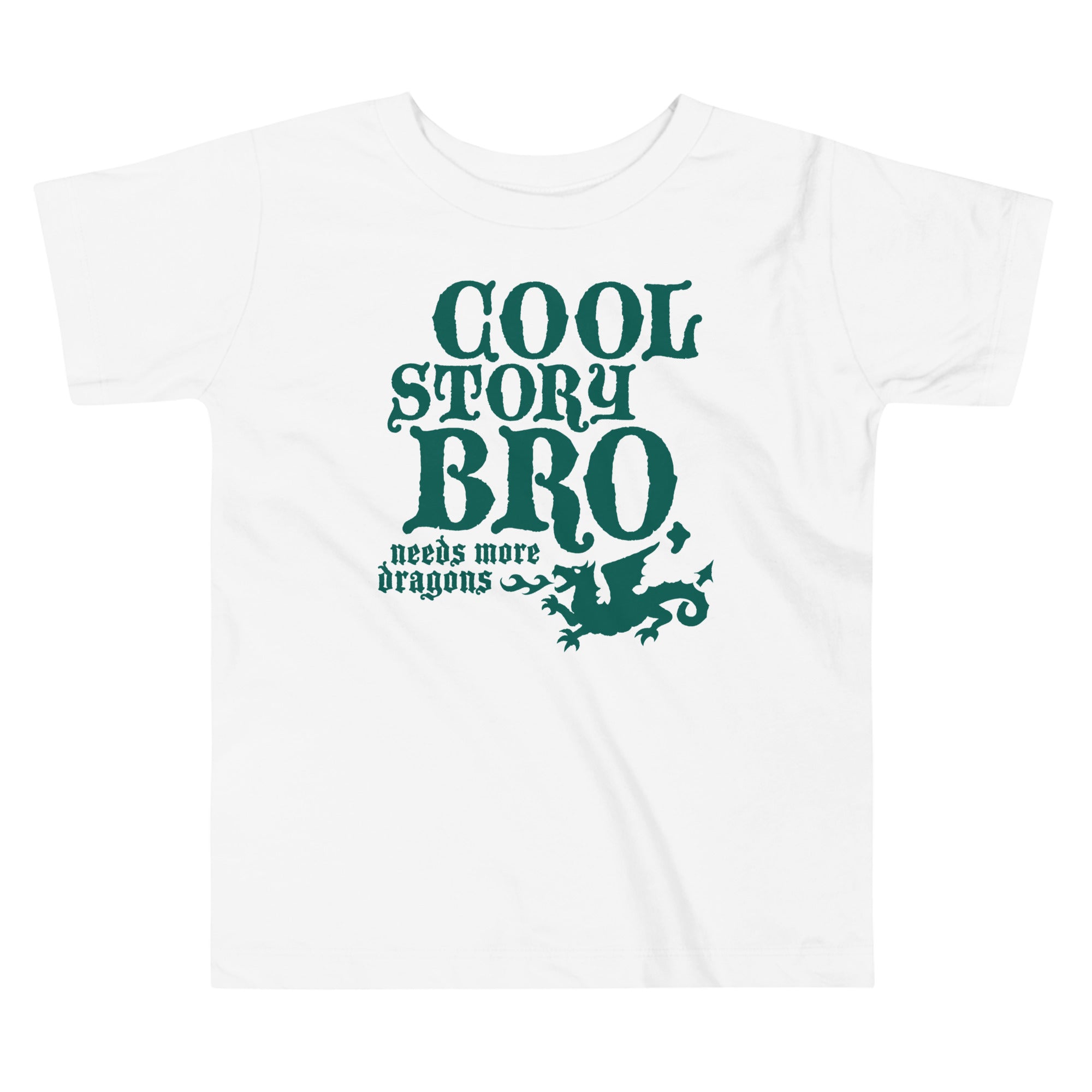 Cool Story Bro, Needs More Dragons Kid's Toddler Tee