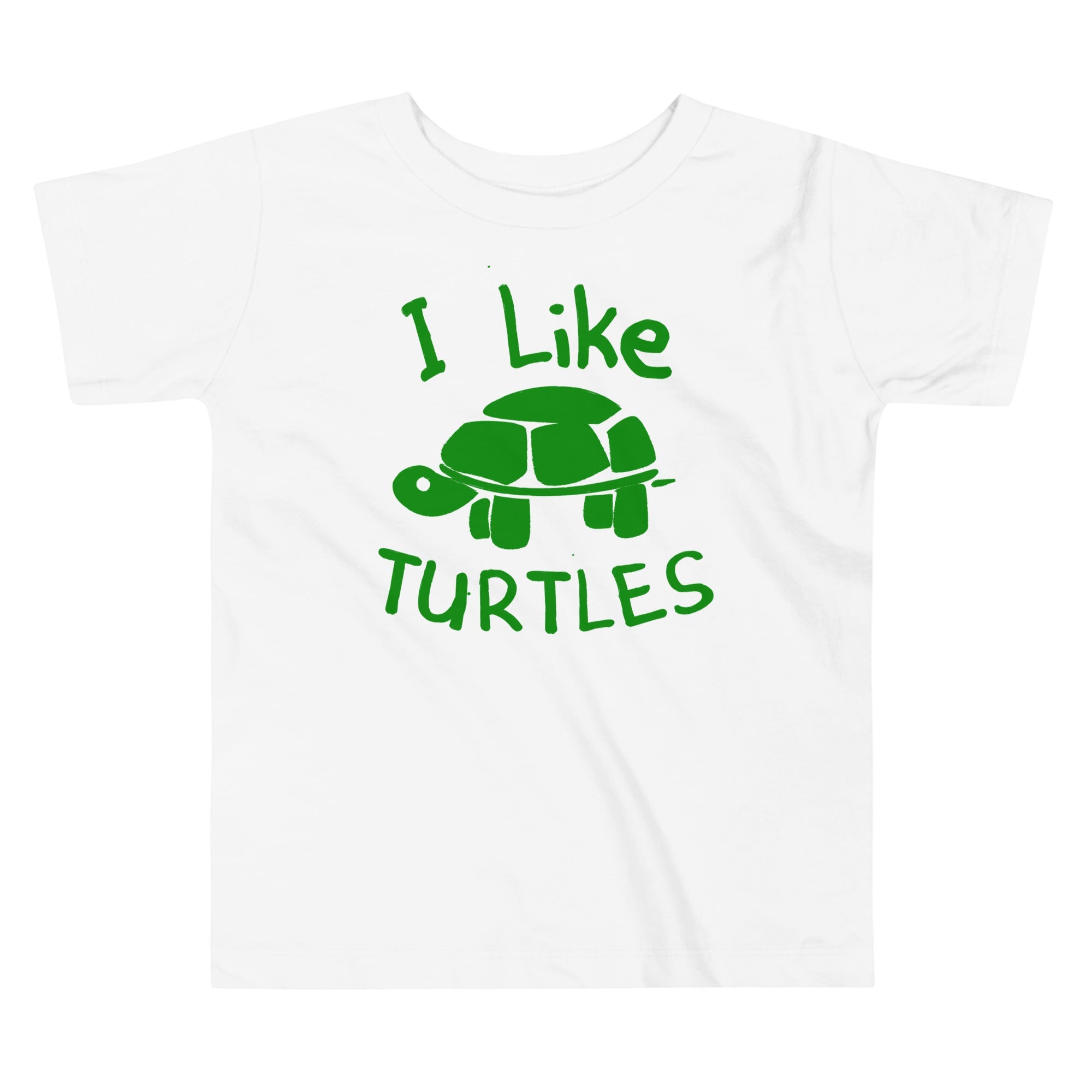 I Like Turtles Kid's Toddler Tee