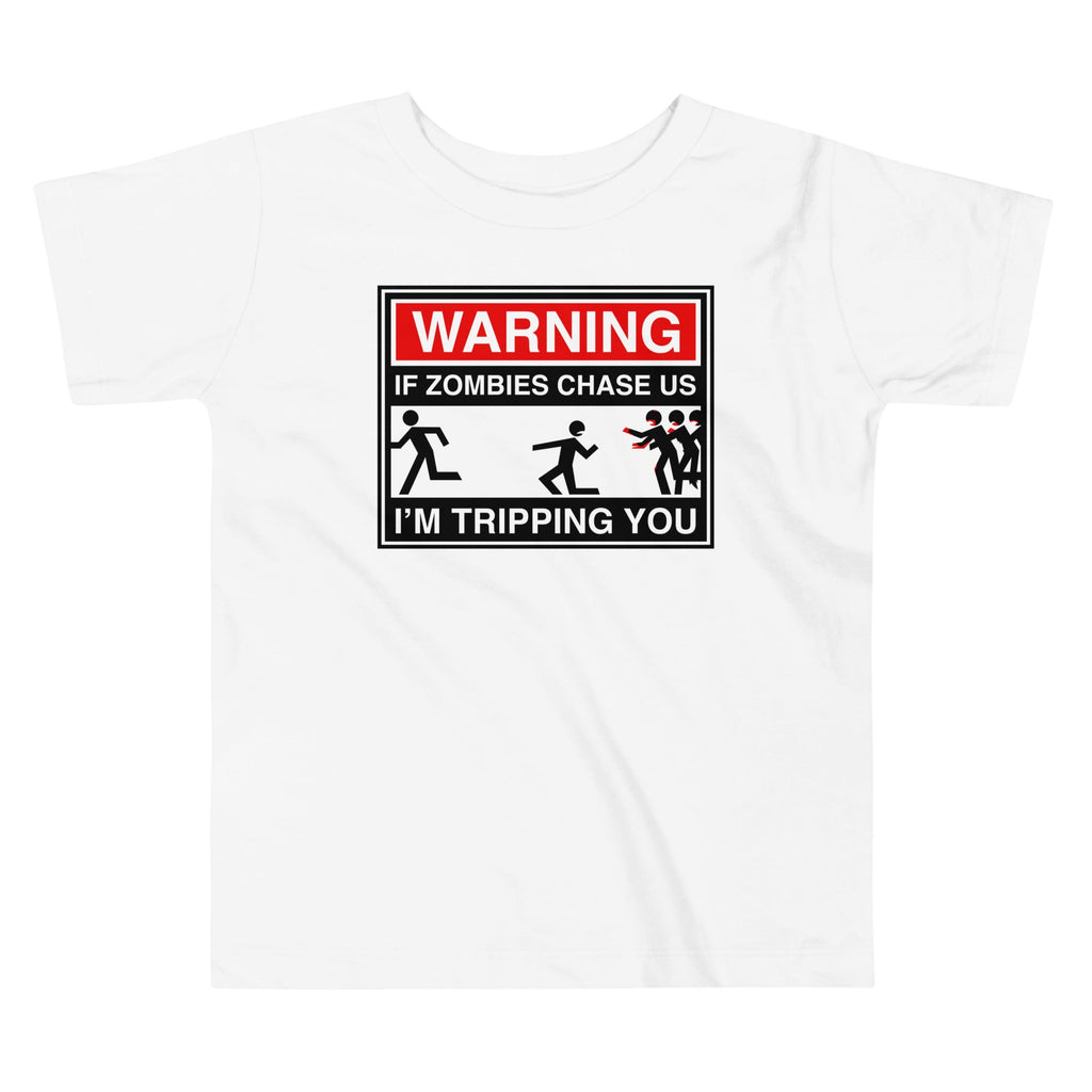 If Zombies Chase Us Kid's Toddler Tee