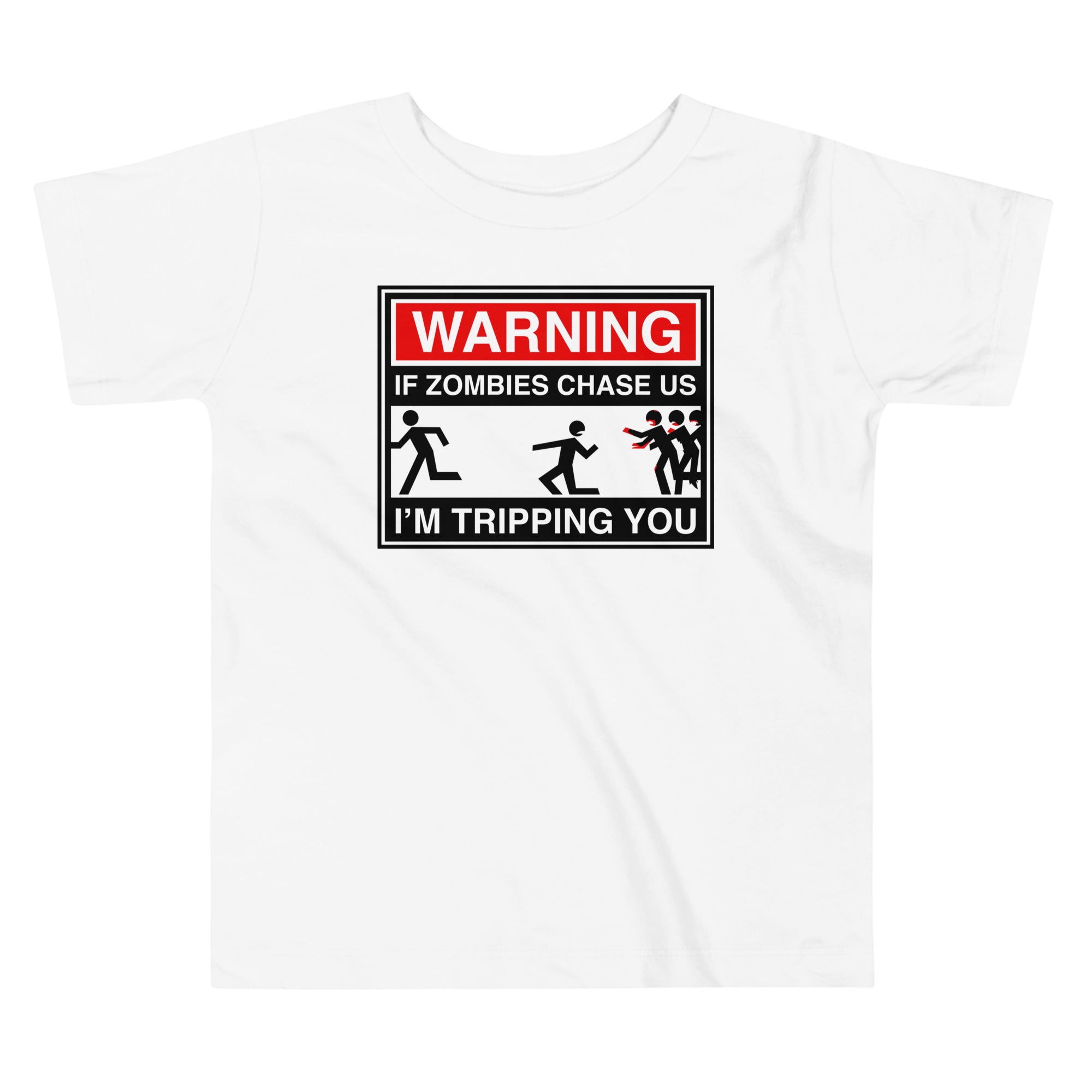 If Zombies Chase Us Kid's Toddler Tee