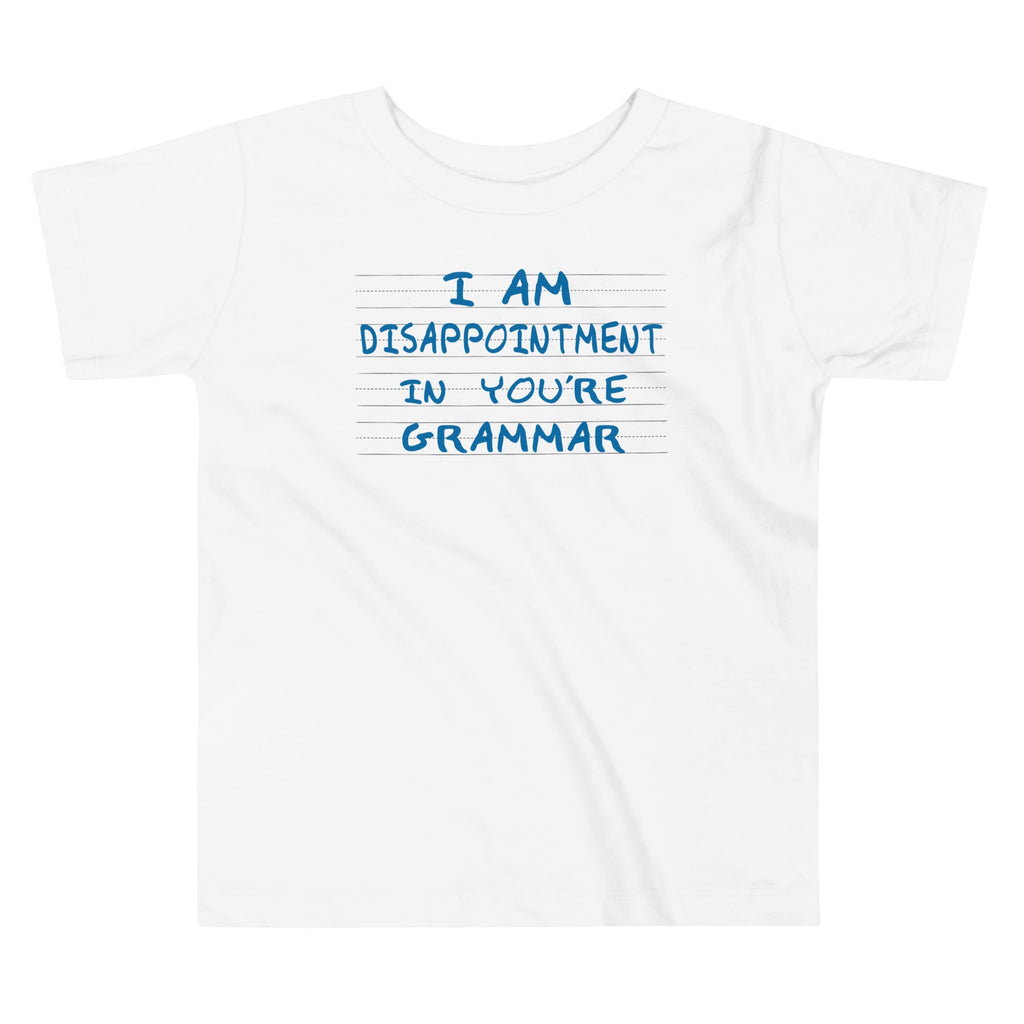 I Am Disappointment Kid's Toddler Tee