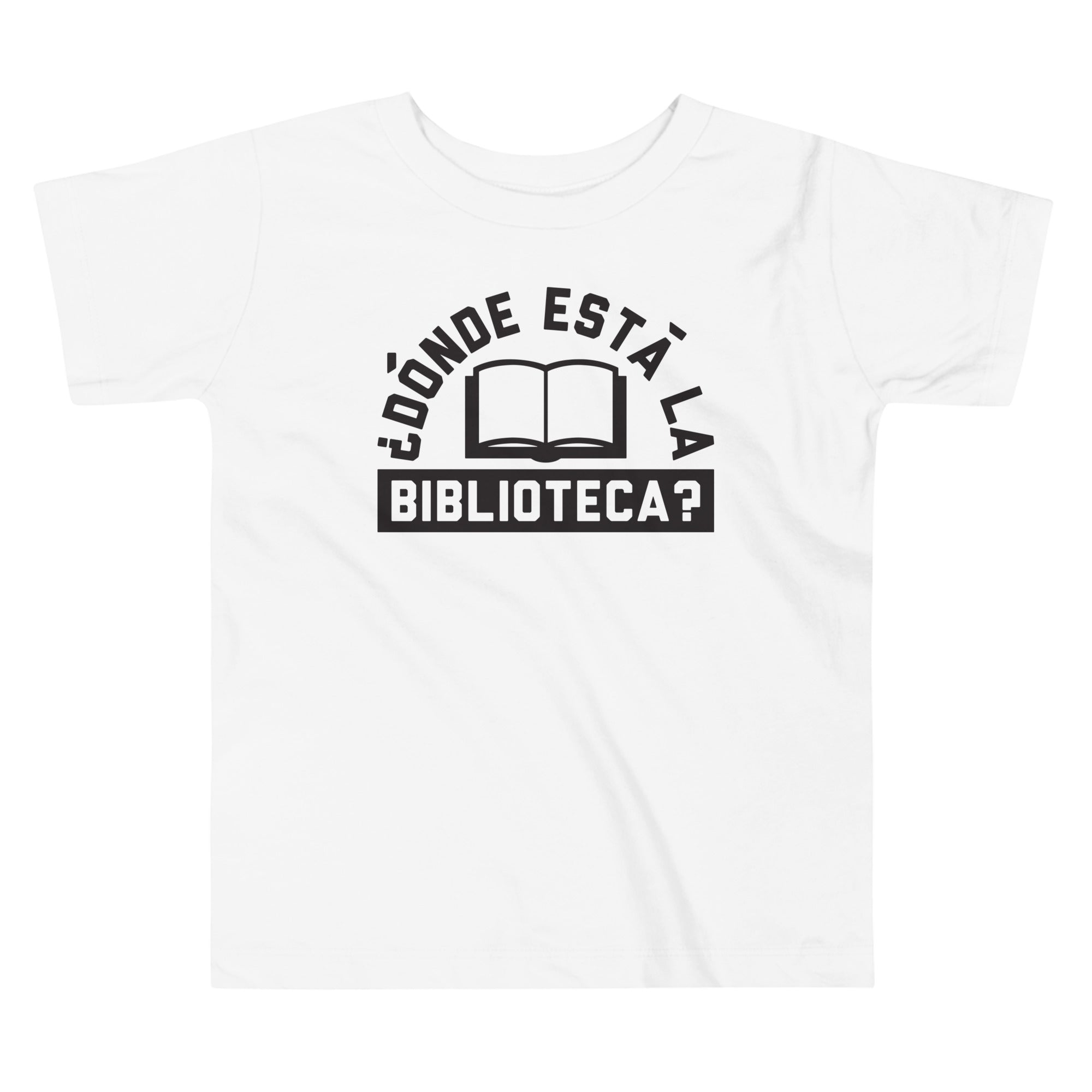 Donde Esta La Biblioteca? Kid's Toddler Tee