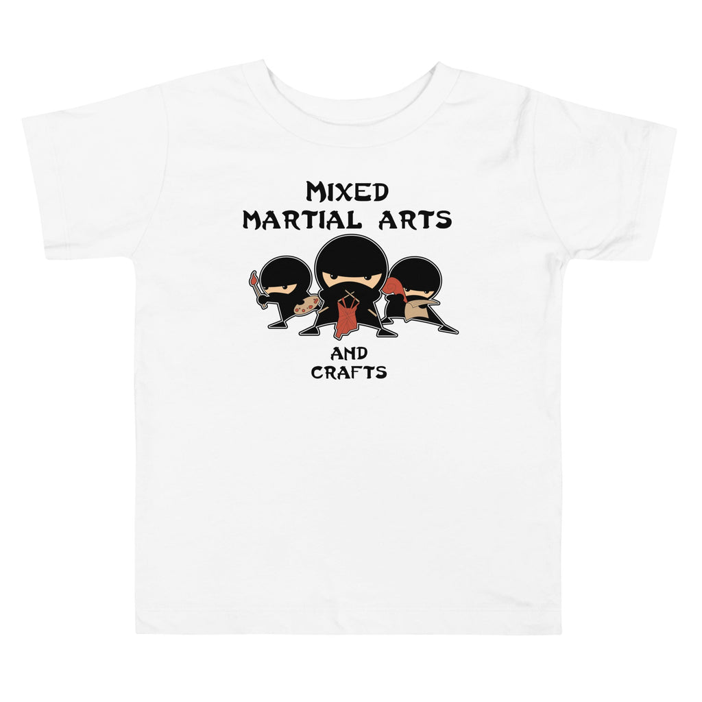 Mixed Martial Arts and Crafts Kid's Toddler Tee
