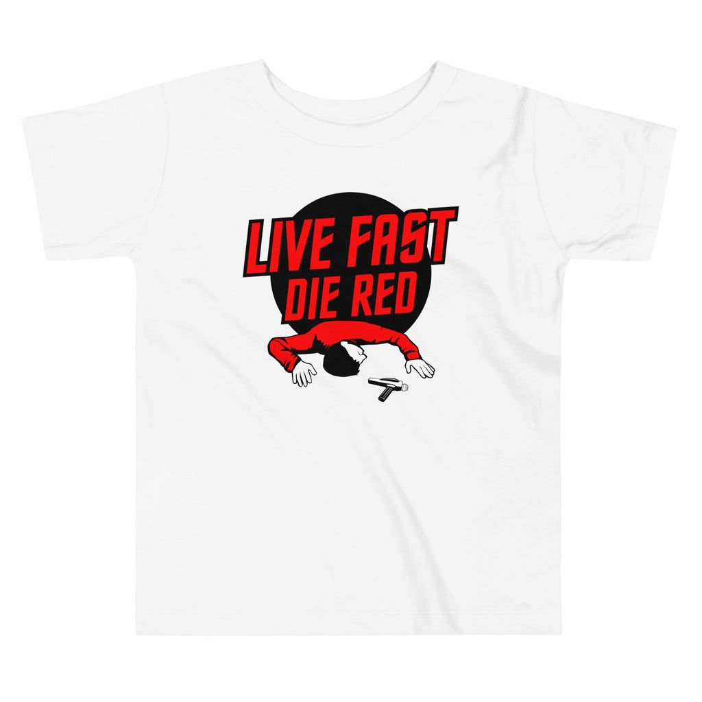 Live Fast Die Red Kid's Toddler Tee