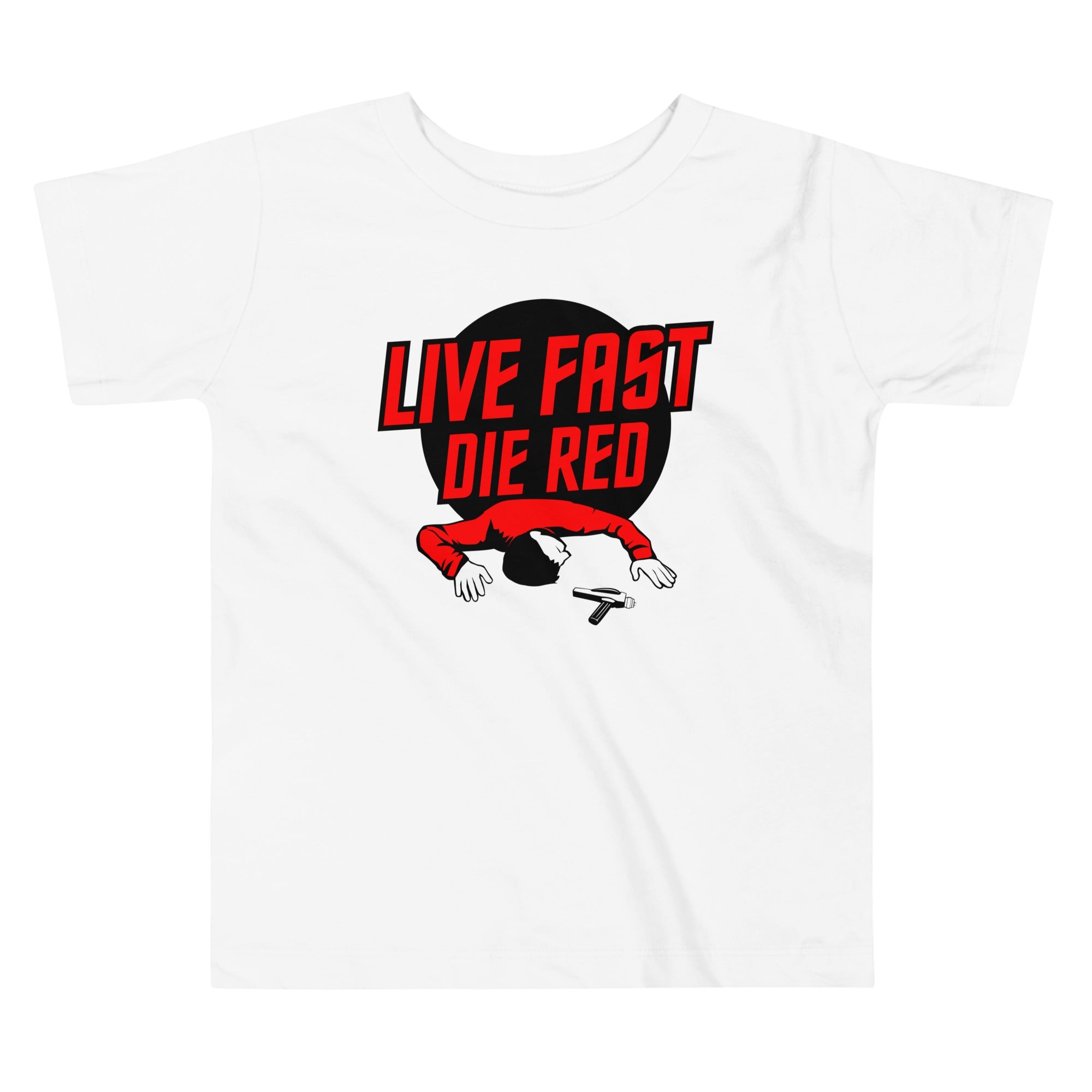 Live Fast Die Red Kid's Toddler Tee