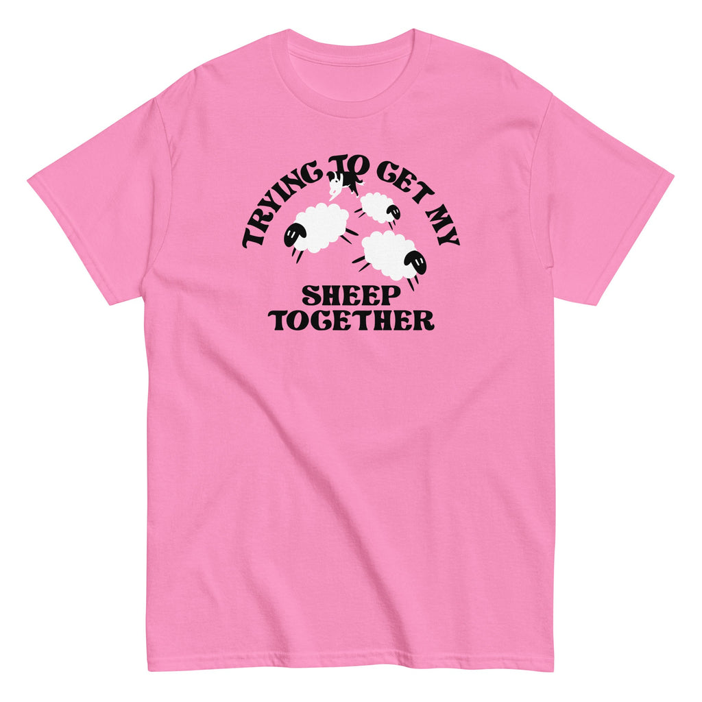 Trying To Get My Sheep Together Men's Classic Tee