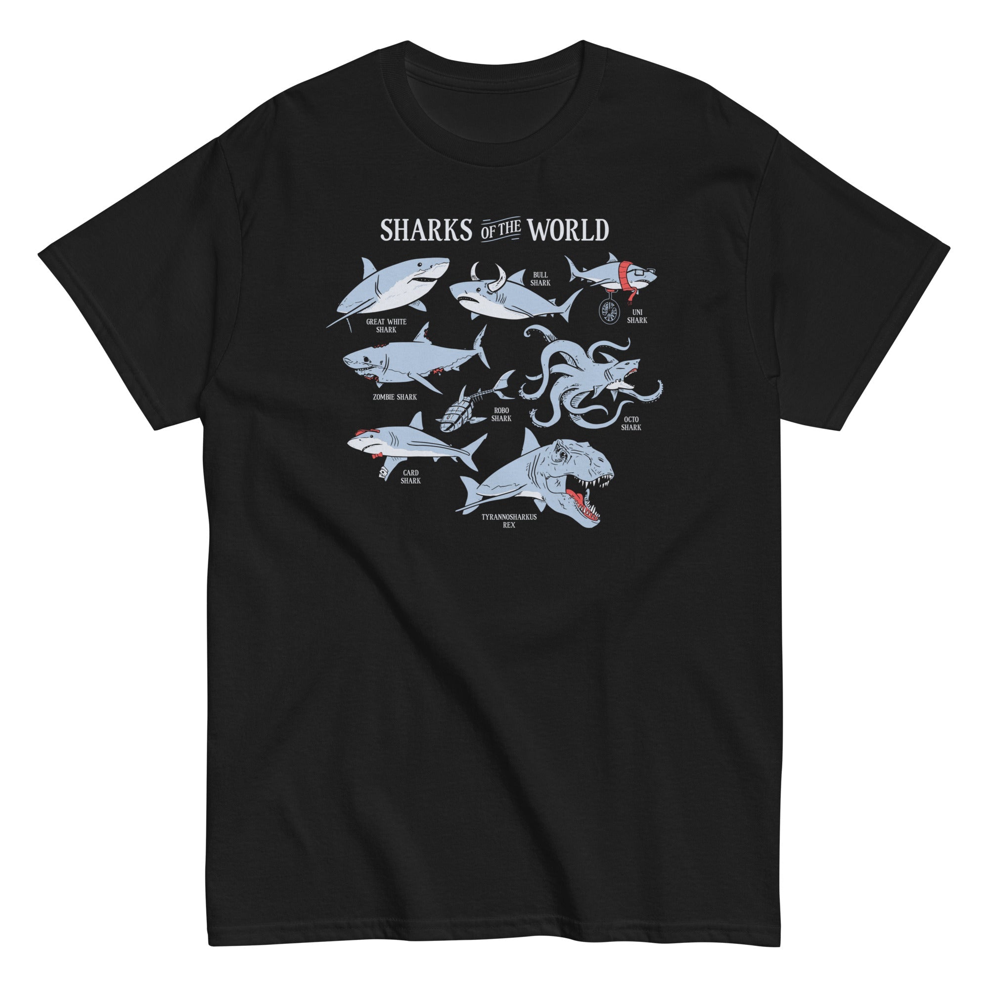 Sharks Of The World Men's Classic Tee