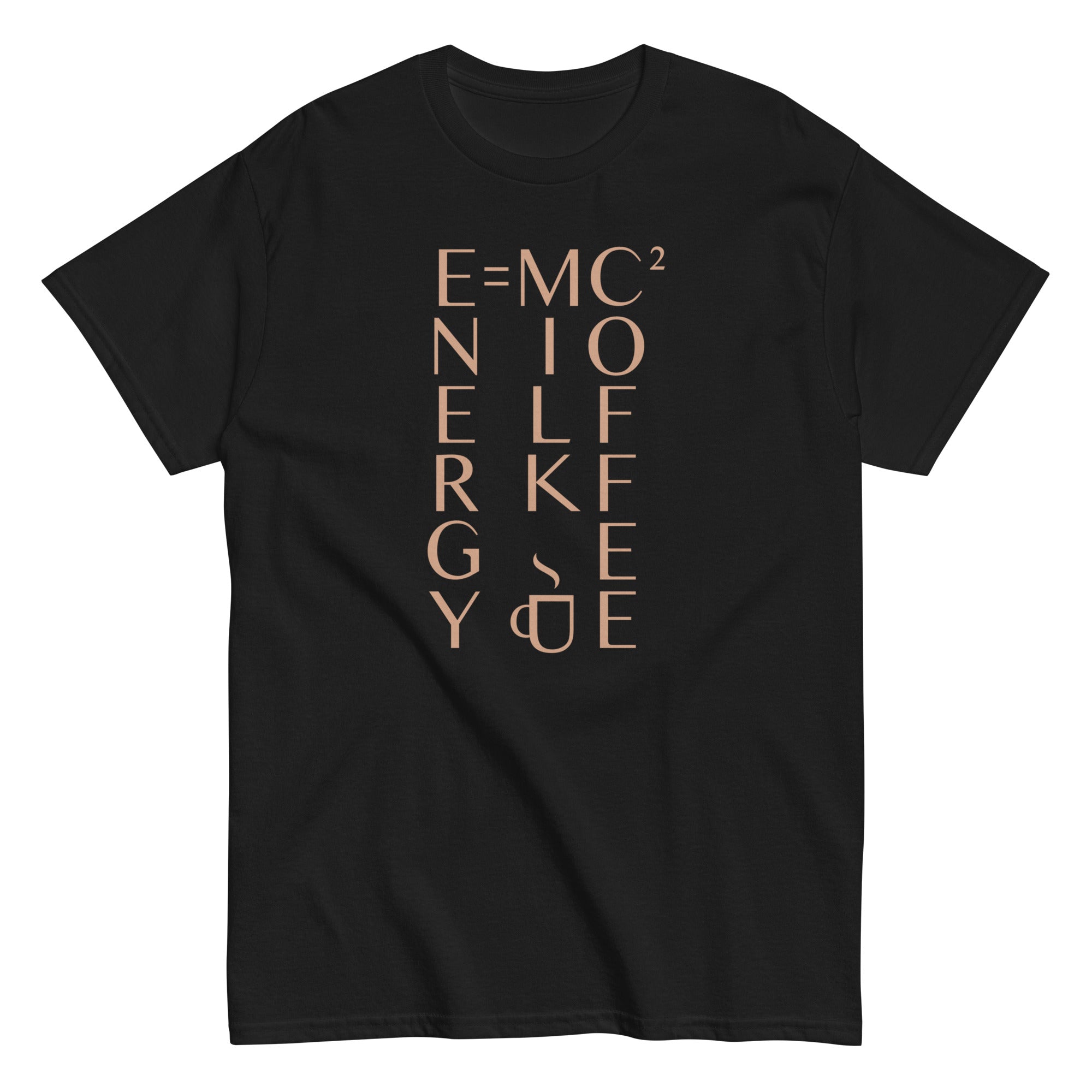 Energy Equals Milk Times Coffee Squared Men's Classic Tee
