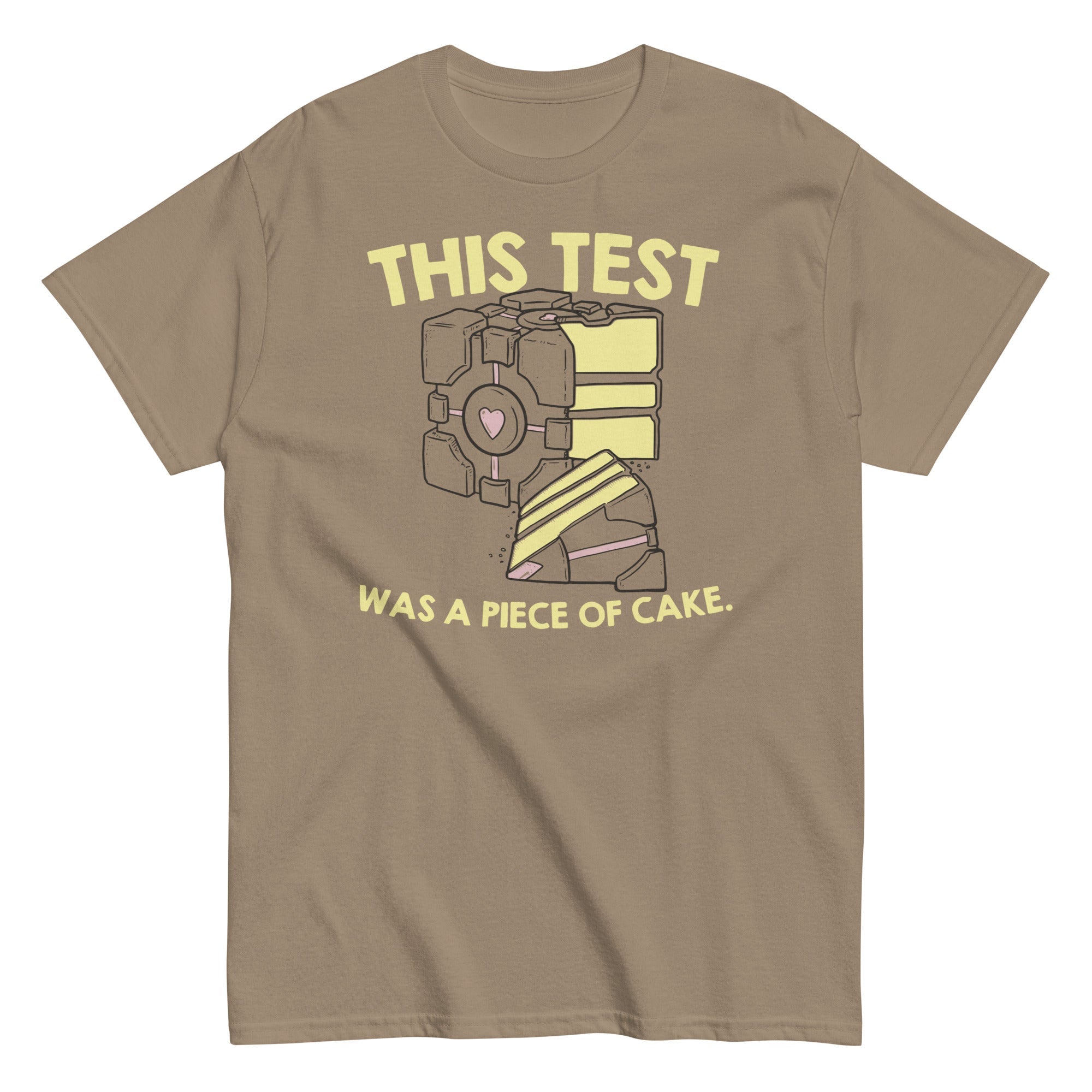 This Test Was A Piece Of Cake Men's Classic Tee
