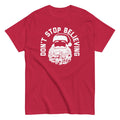 Don't Stop Believing Santa Men's Classic Tee