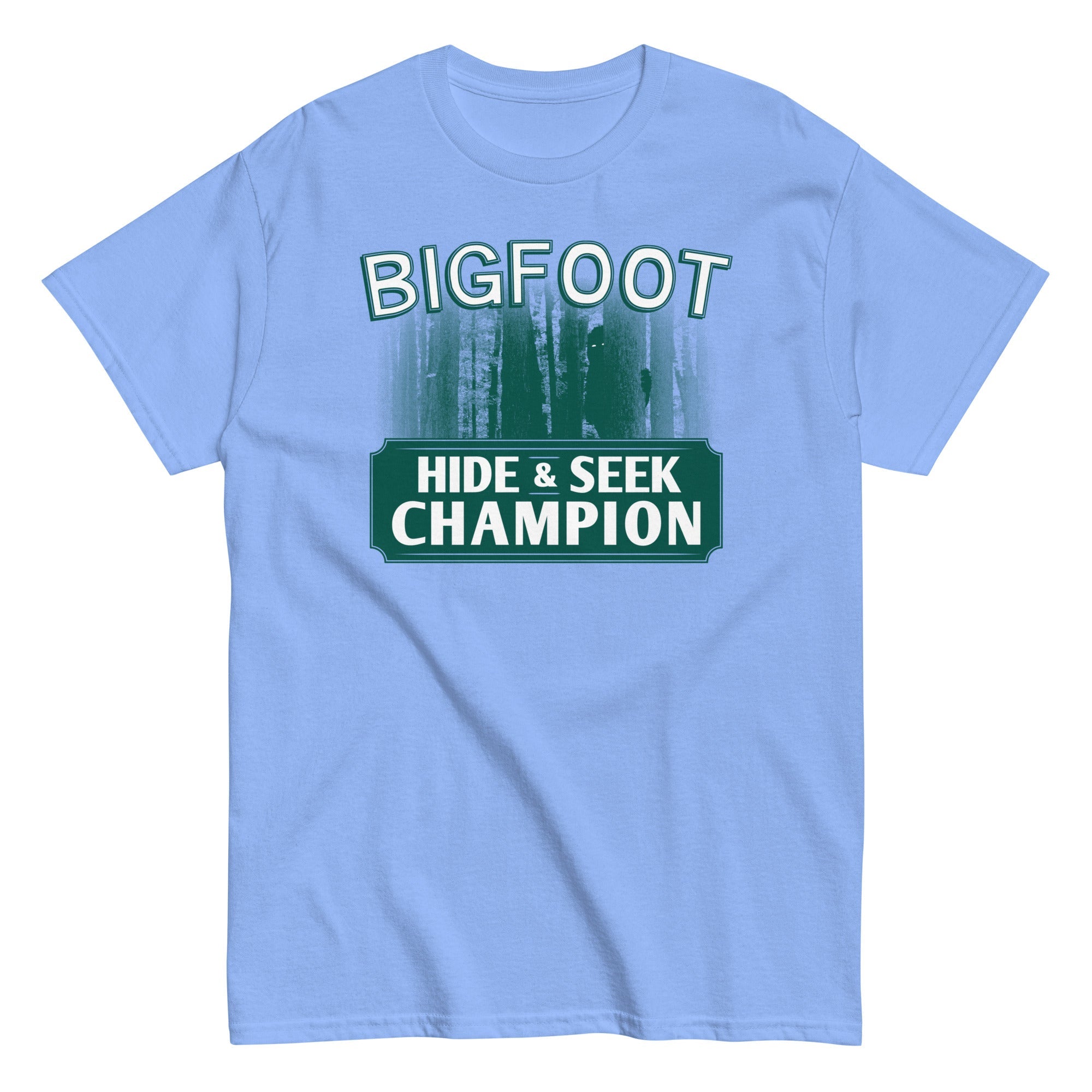 Bigfoot Hide And Seek Champion Men's Classic Tee