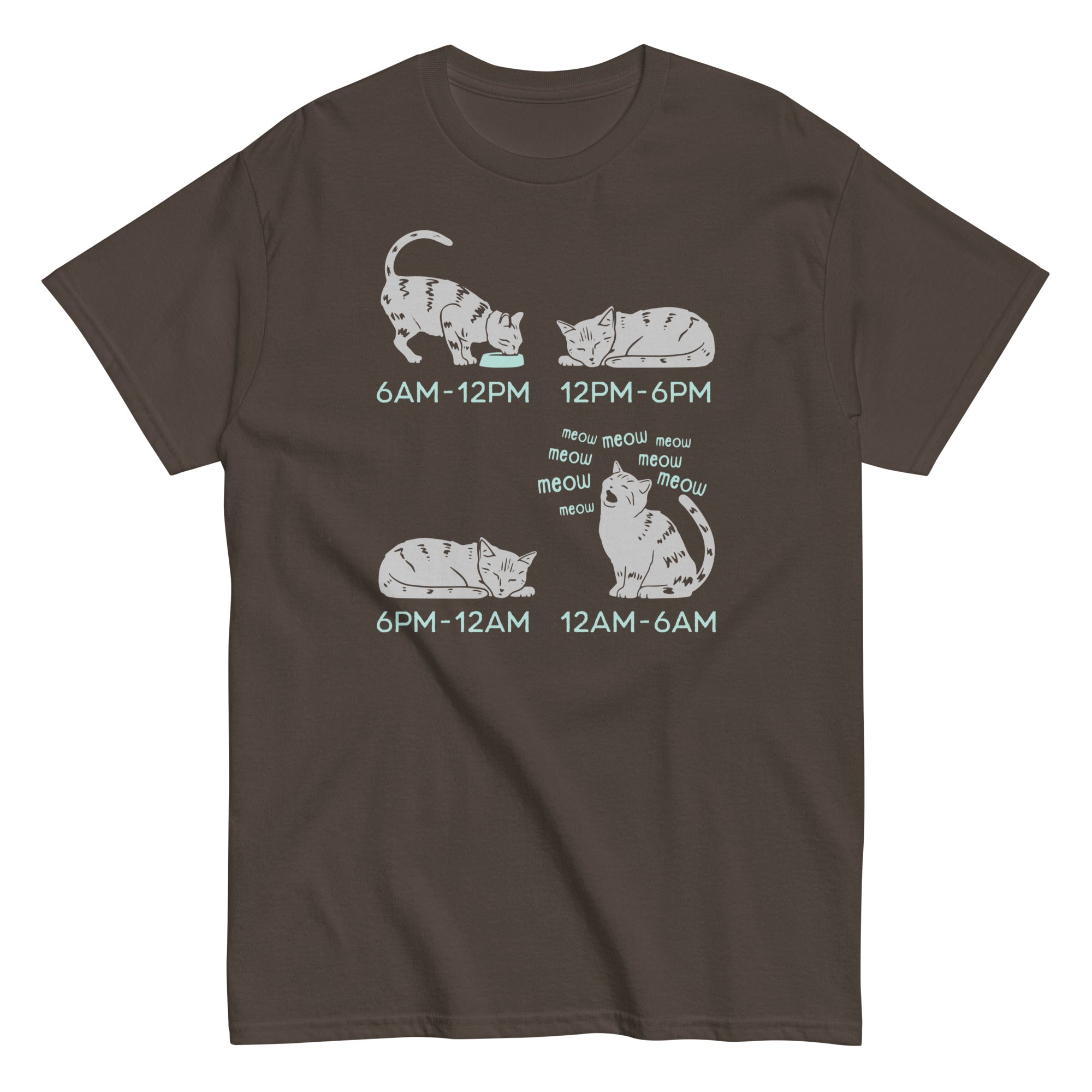 Cat Day Schedule Men's Classic Tee
