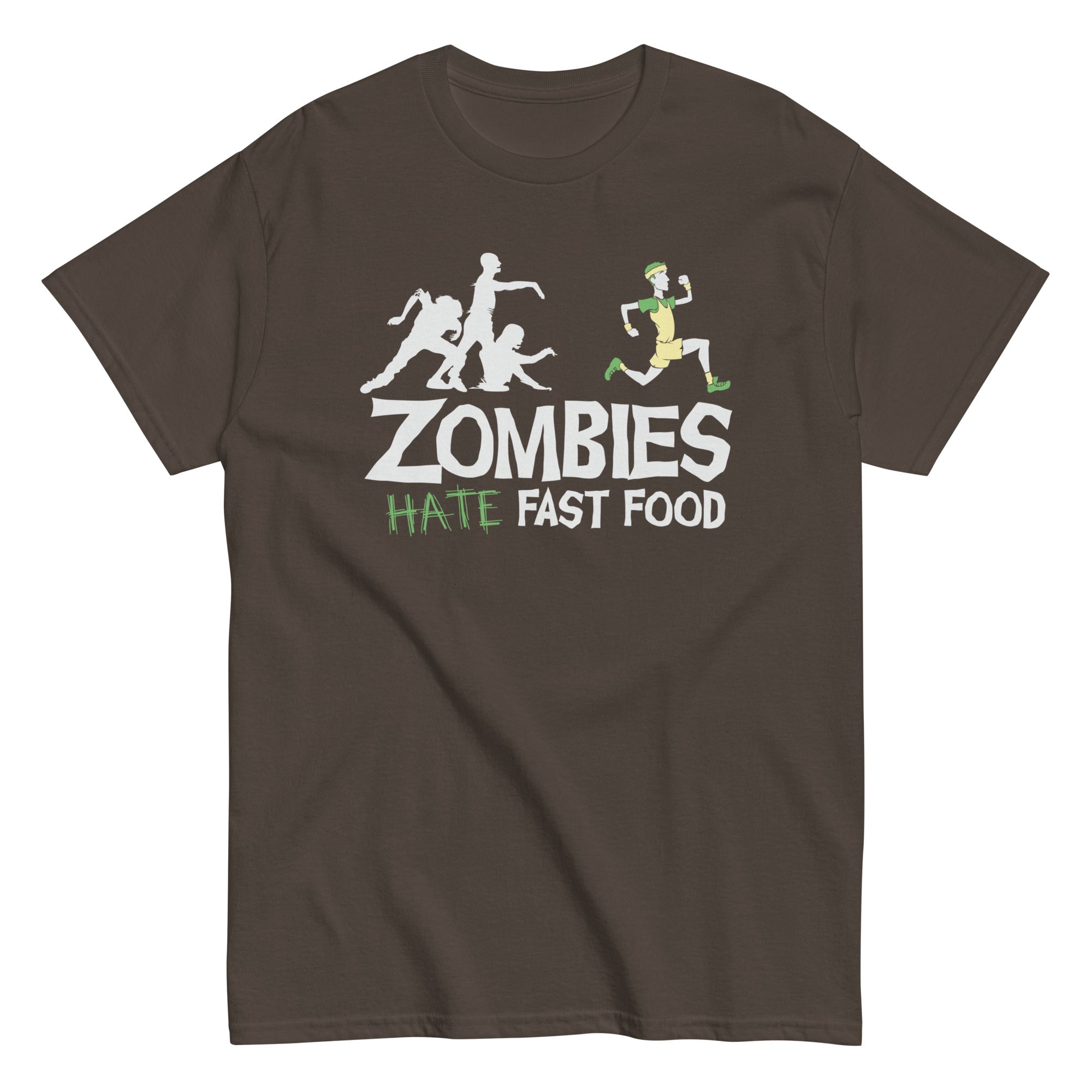 Zombies Hate Fast Food Men's Classic Tee