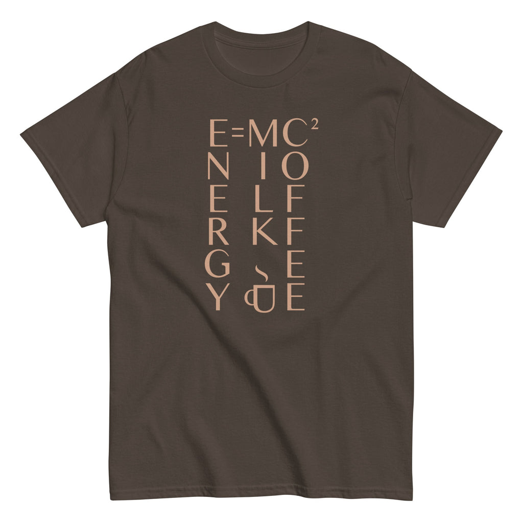 Energy Equals Milk Times Coffee Squared Men's Classic Tee