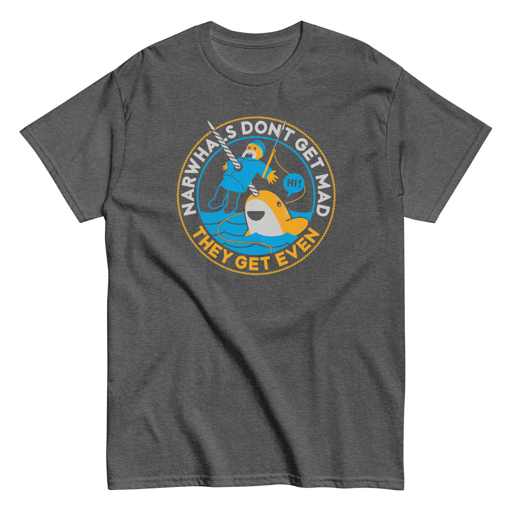 Narwhals Don't Get Mad Men's Classic Tee