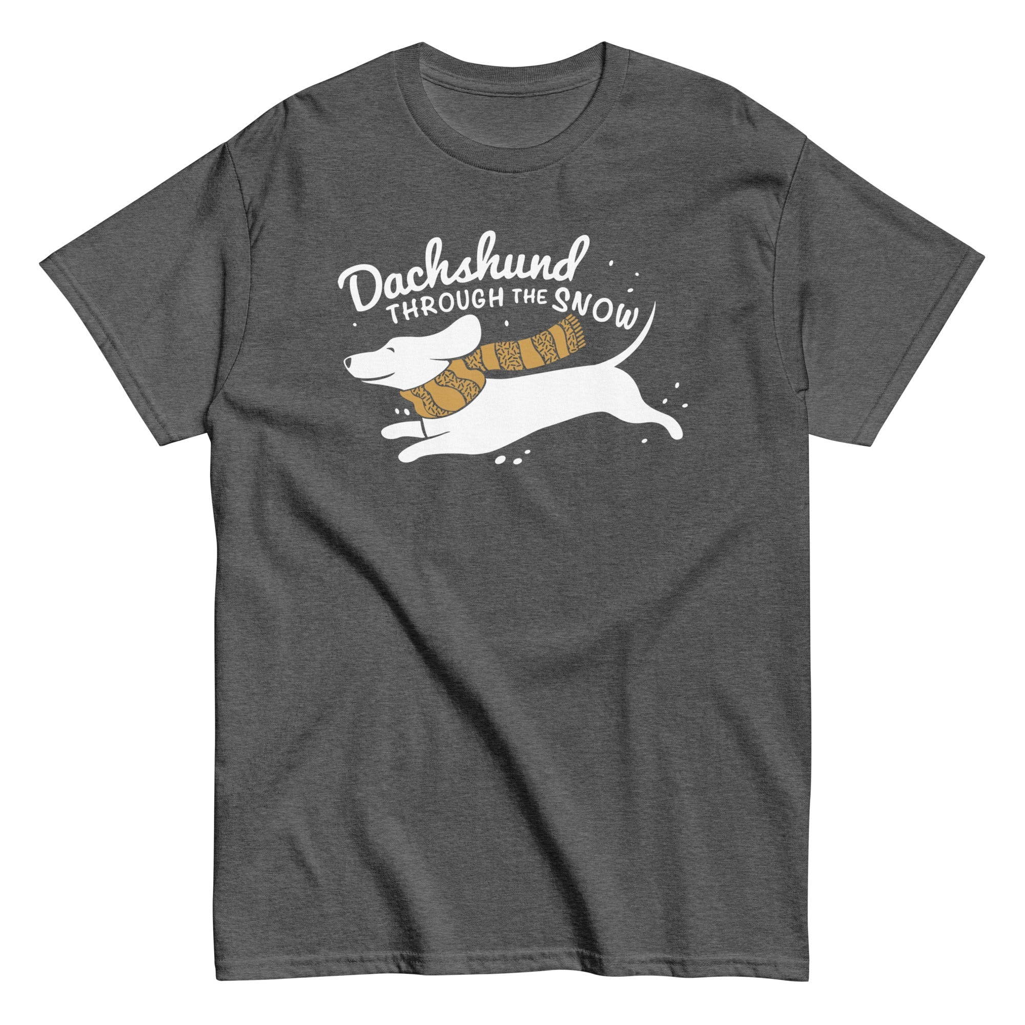 Dachshund Through The Snow Men's Classic Tee