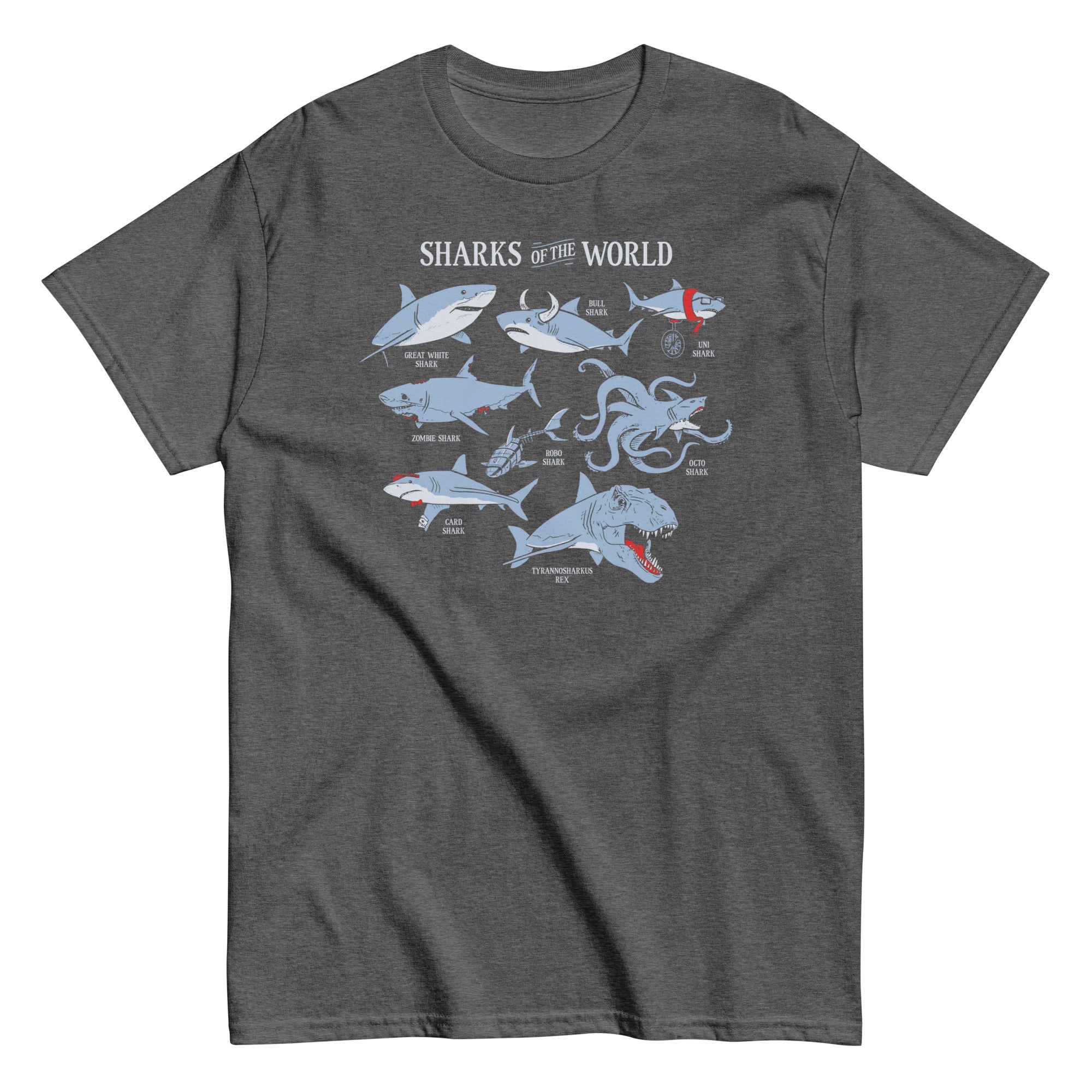 Sharks Of The World Men's Classic Tee