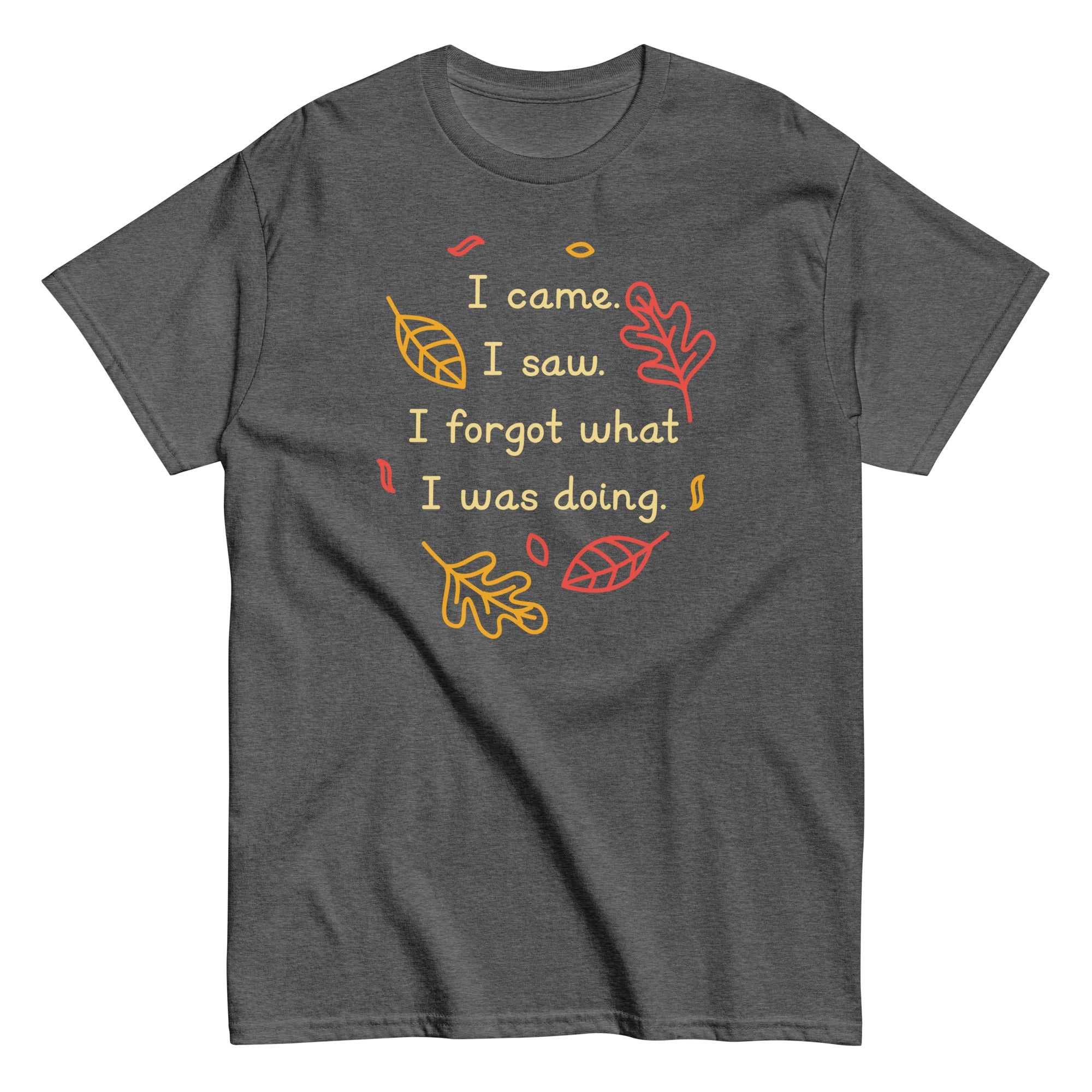 I Came. I Saw. I Forgot What I Was Doing. Men's Classic Tee