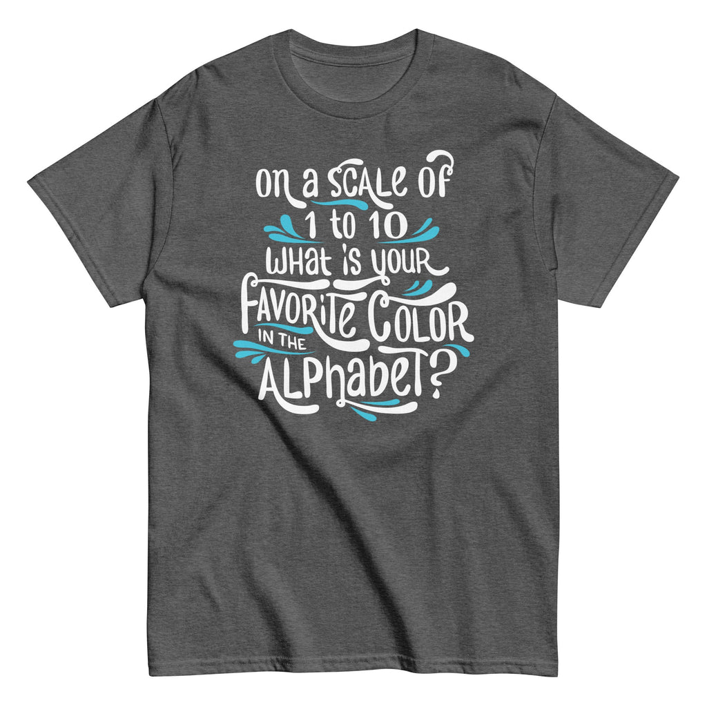 Favorite Color In The Alphabet Men's Classic Tee