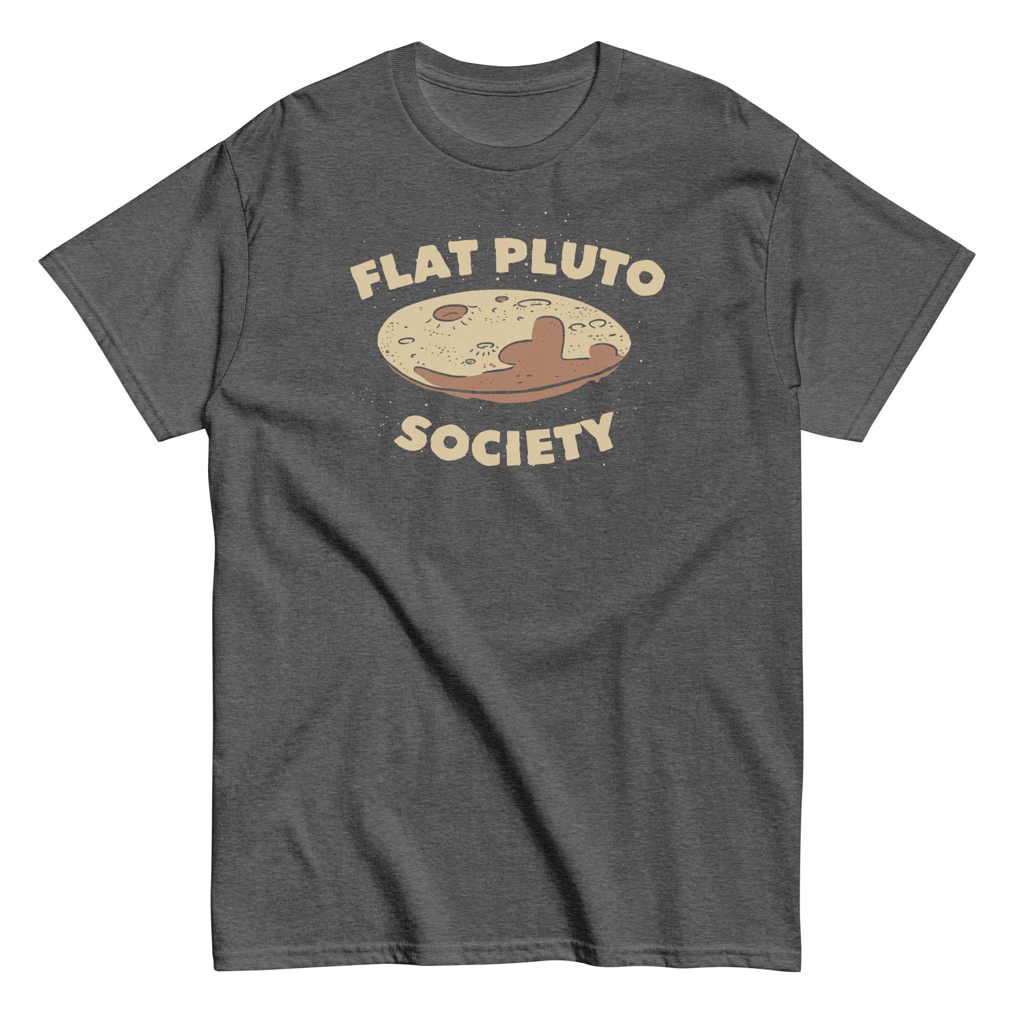 Flat Pluto Society Men's Classic Tee