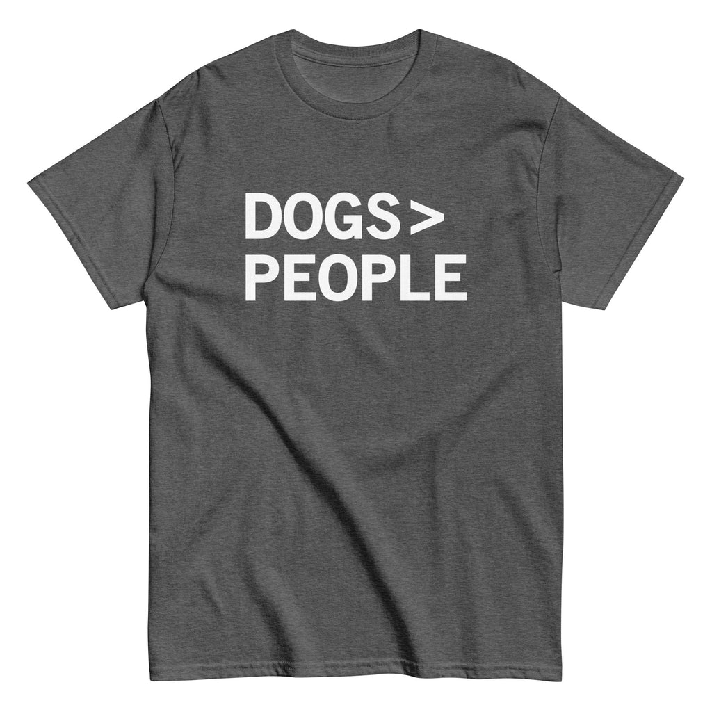 Dogs>People Men's Classic Tee