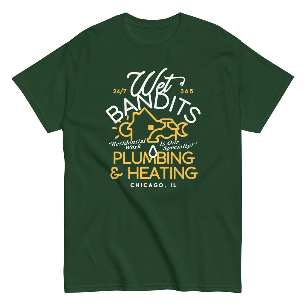 Wet Bandits Plumbing & Heating Men's Classic Tee
