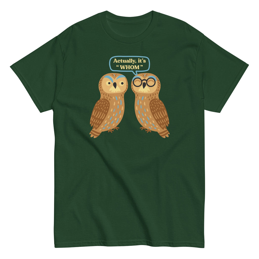 Actually, It's Whom Men's Classic Tee