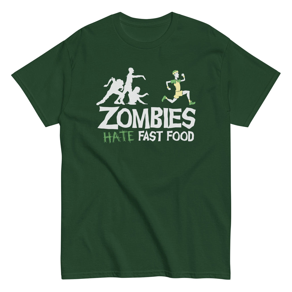 Zombies Hate Fast Food Men's Classic Tee