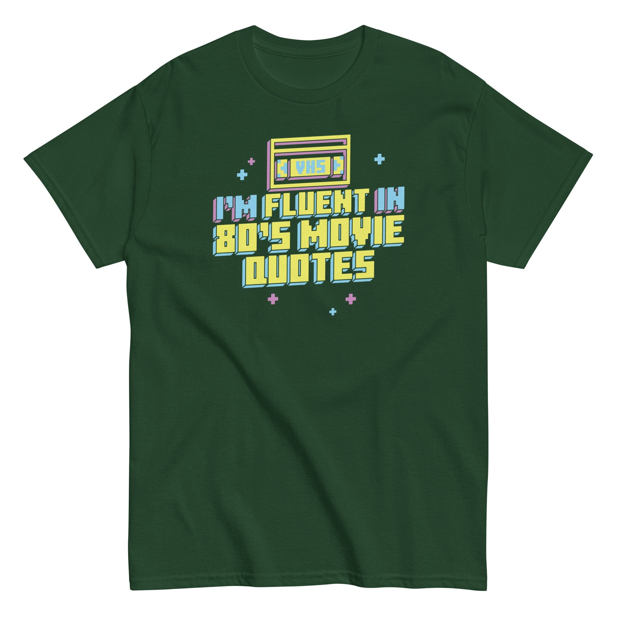 I'm Fluent In 80's Movie Quotes Men's Classic Tee