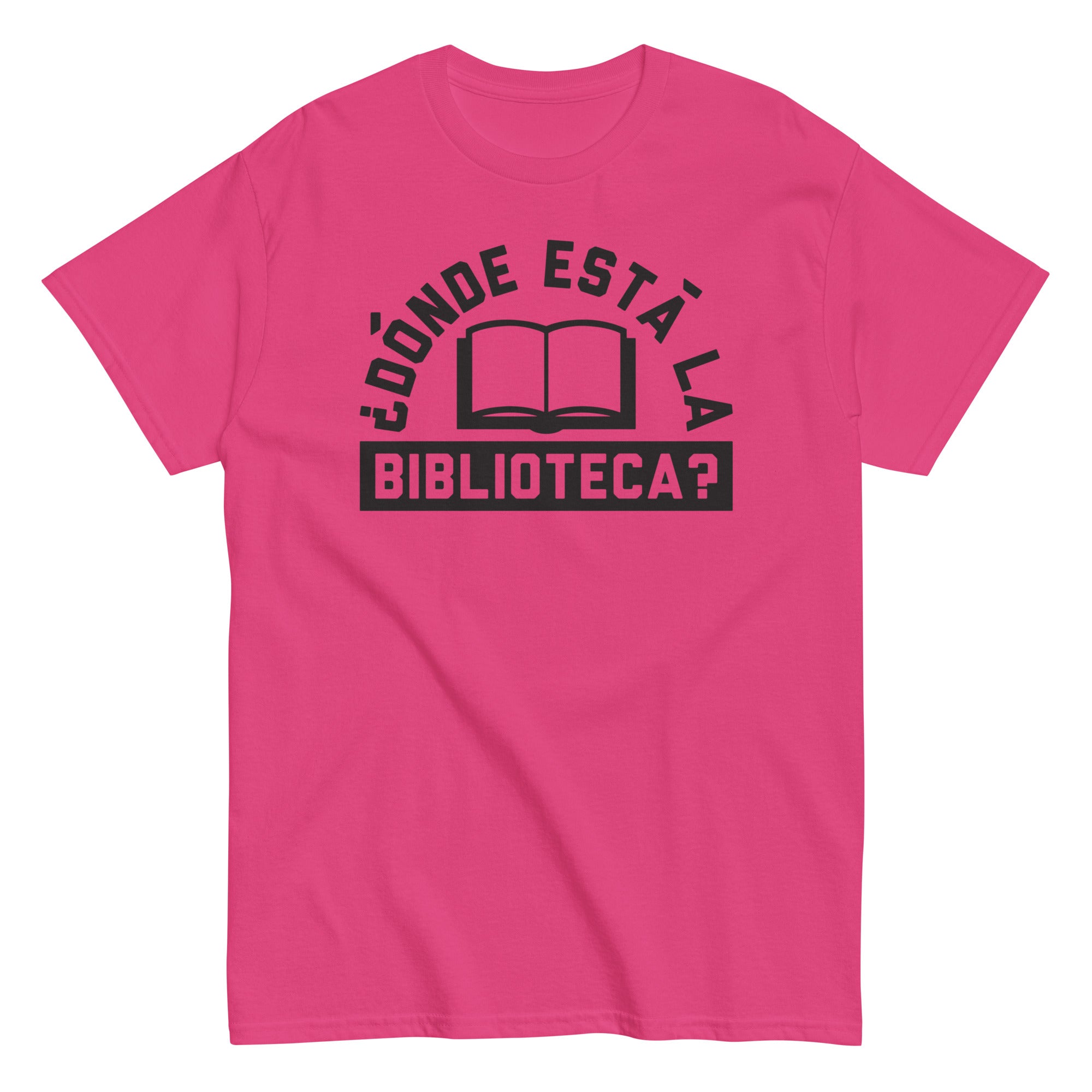 Donde Esta La Biblioteca? Men's Classic Tee