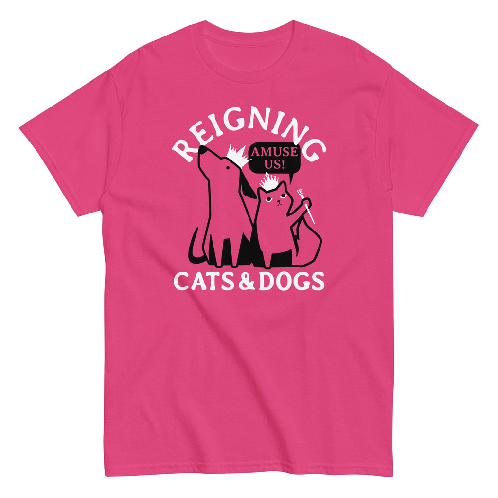 Reigning Cats And Dogs Men's Classic Tee