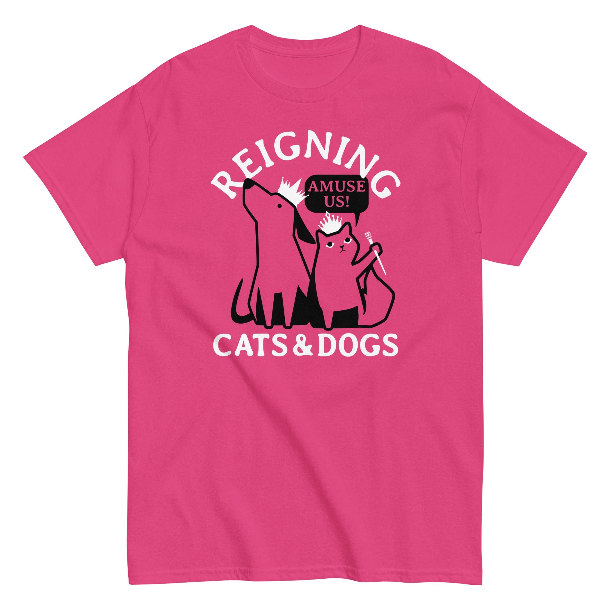 Reigning Cats And Dogs Men's Classic Tee