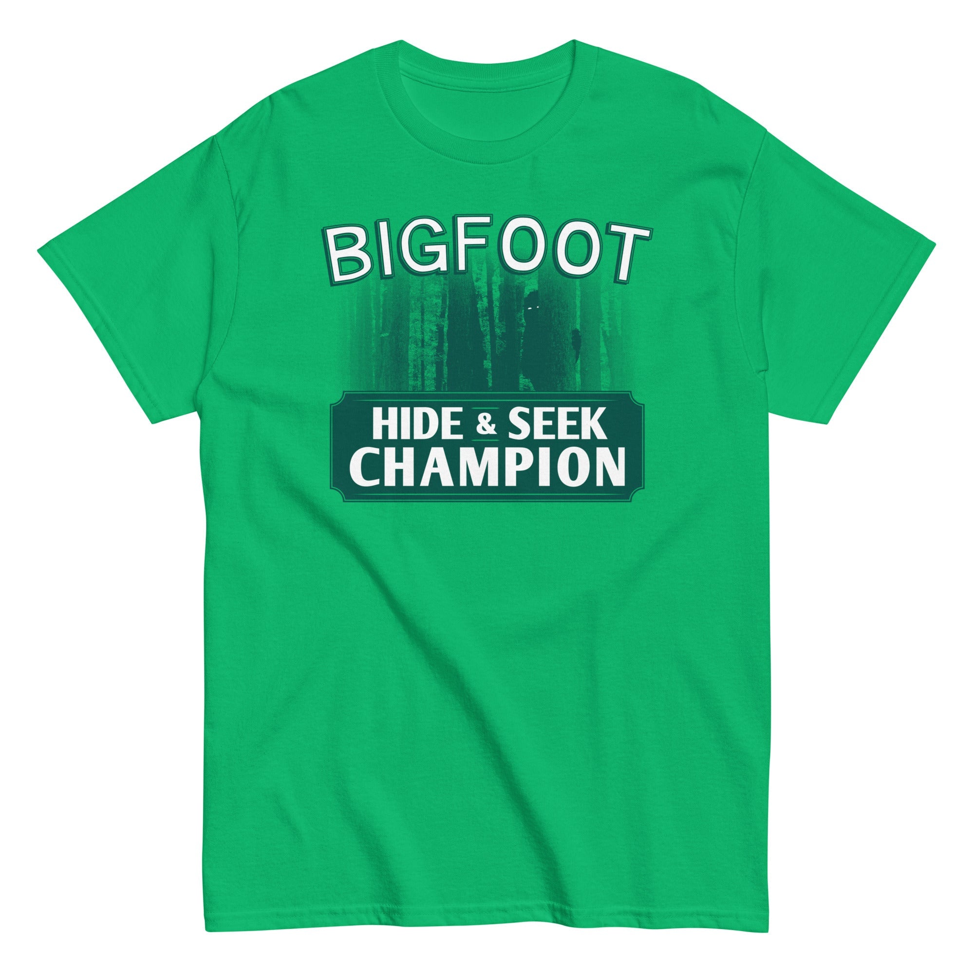 Bigfoot Hide And Seek Champion Men's Classic Tee
