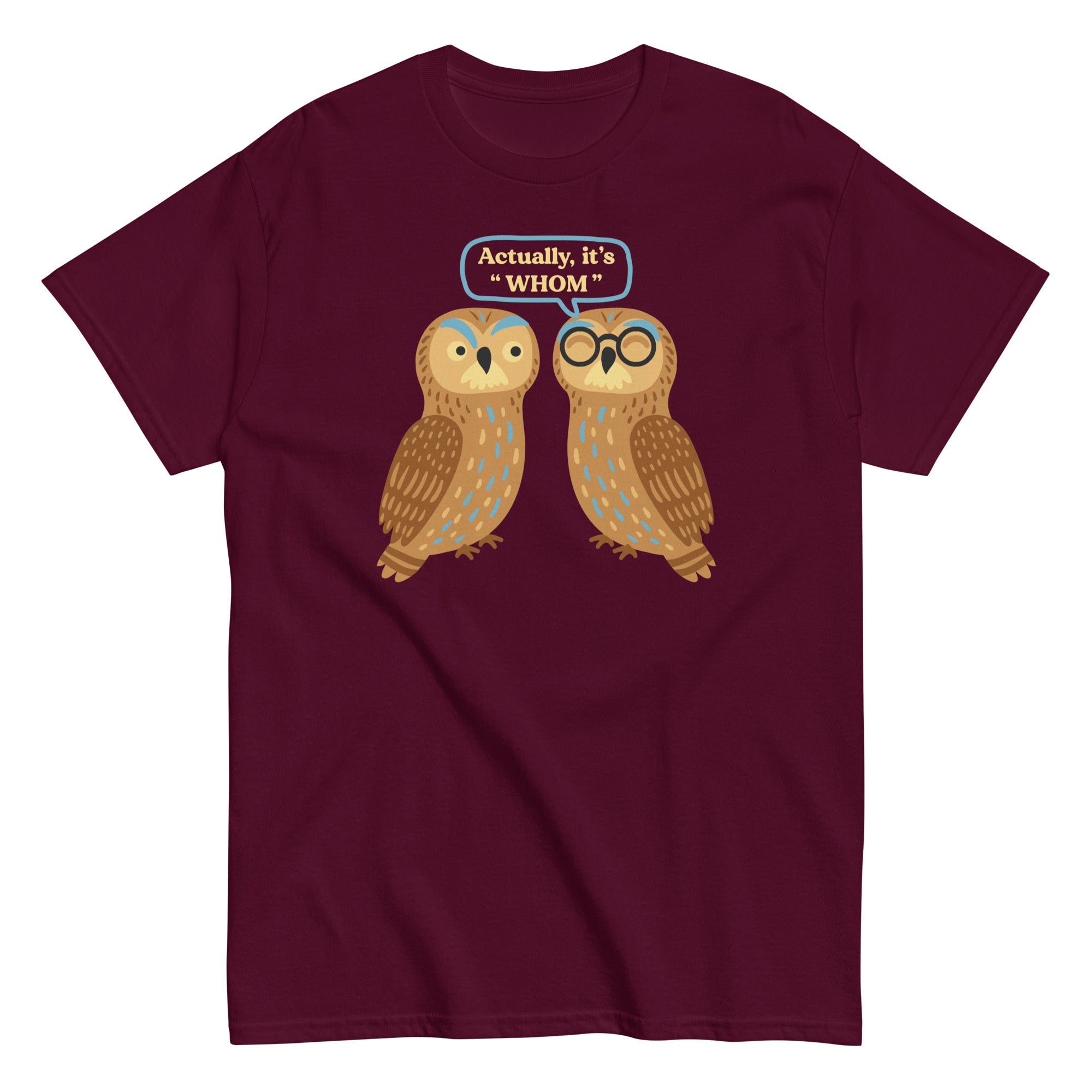 Actually, It's Whom Men's Classic Tee