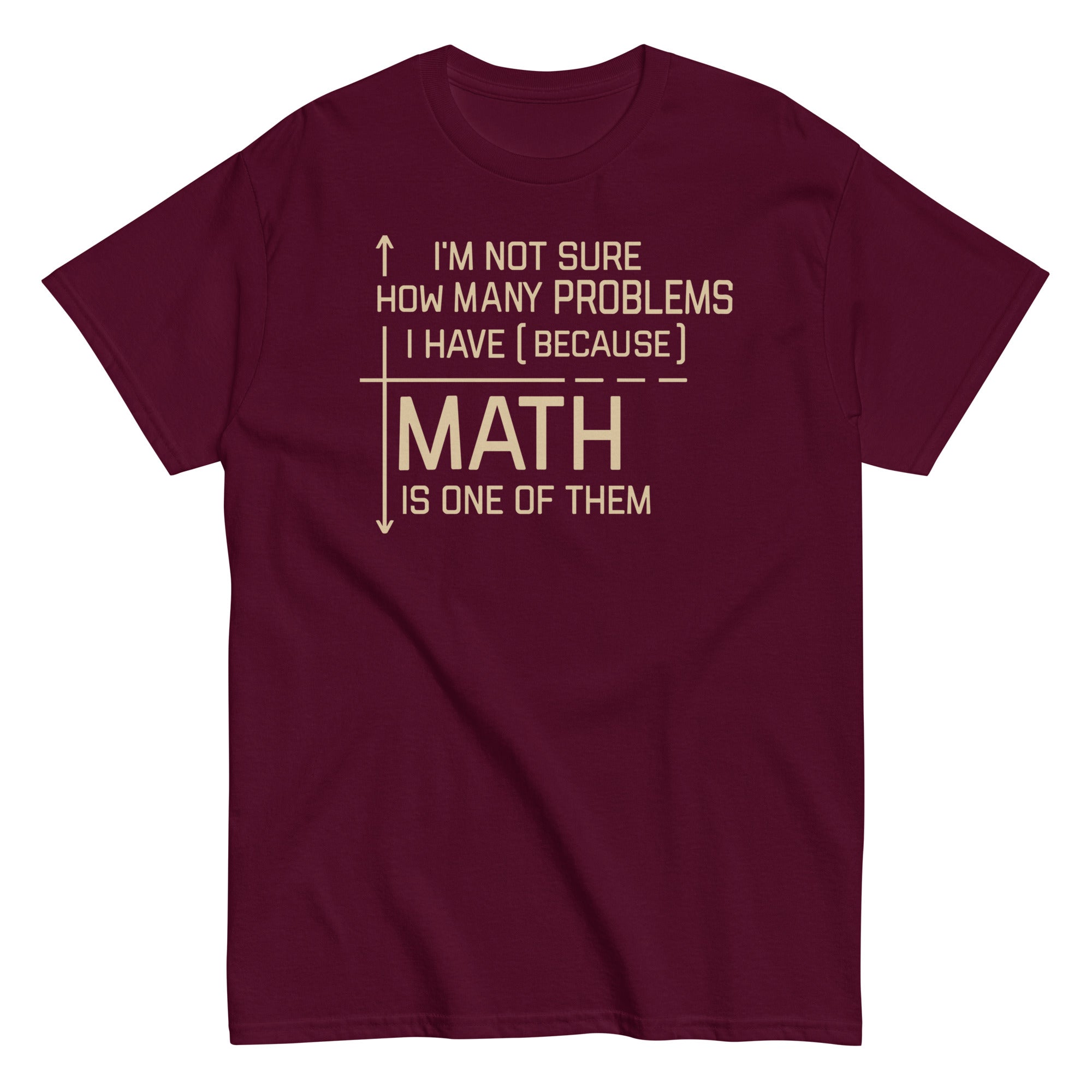 I'm Not Sure How Many Problems I Have Men's Classic Tee