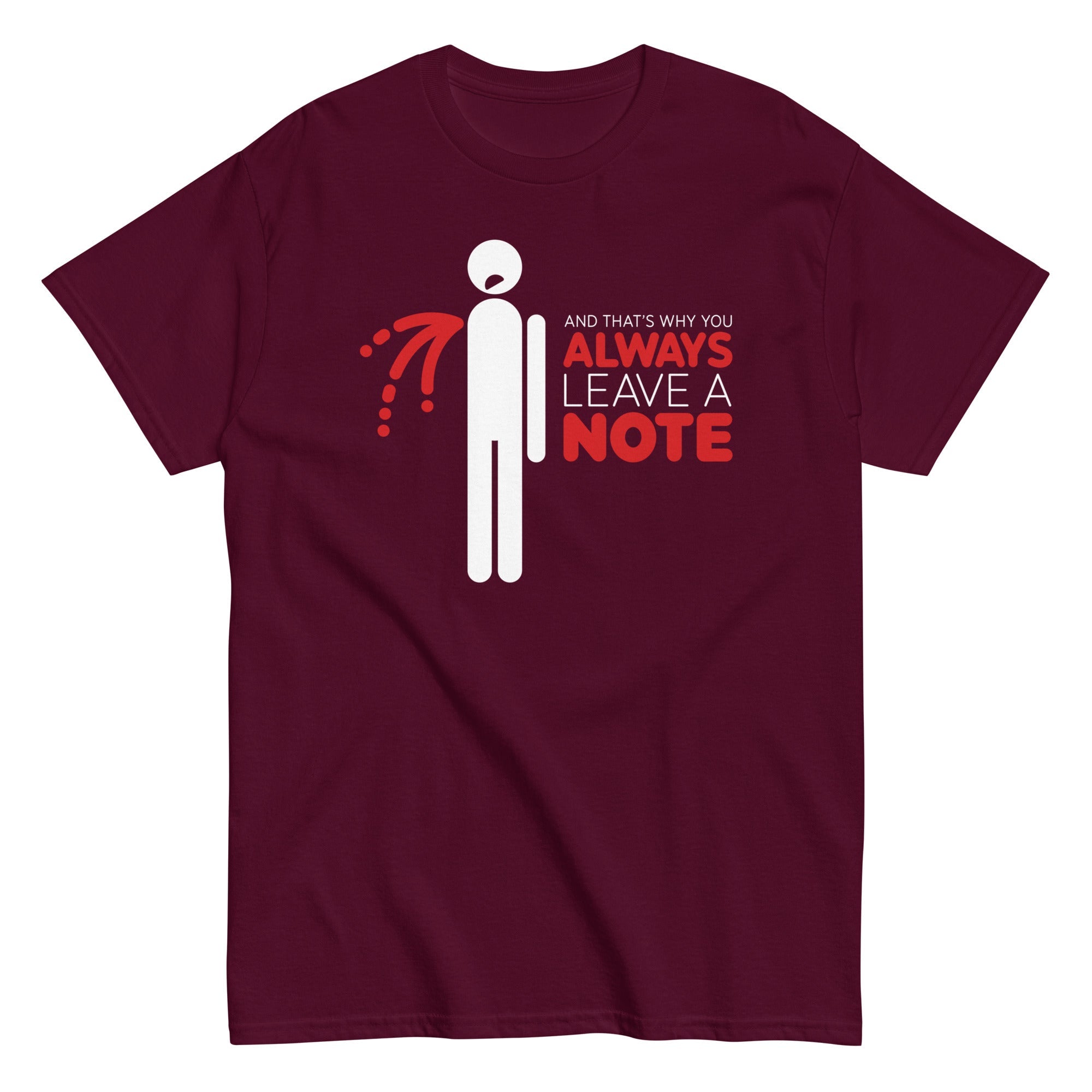 Always Leave A Note Men's Classic Tee