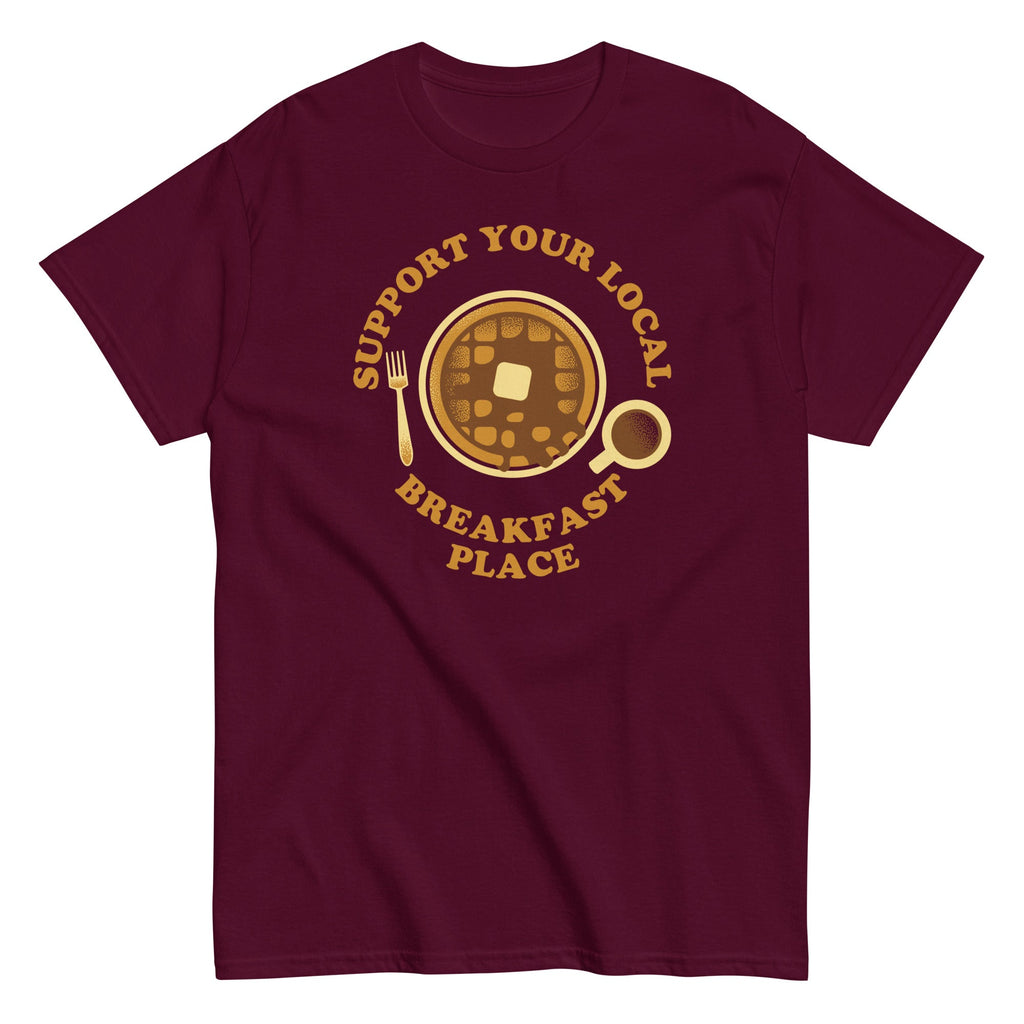 Support Your Local Breakfast Place Men's Classic Tee