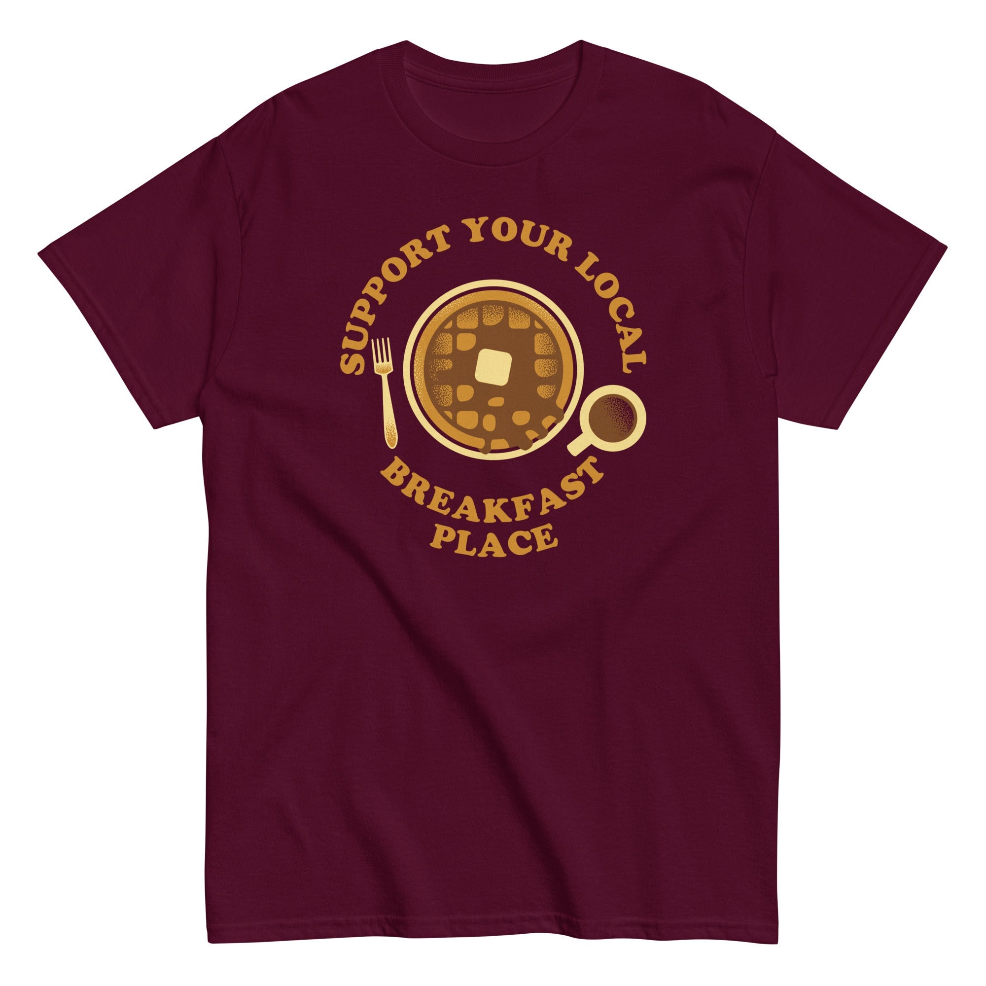 Support Your Local Breakfast Place Men's Classic Tee