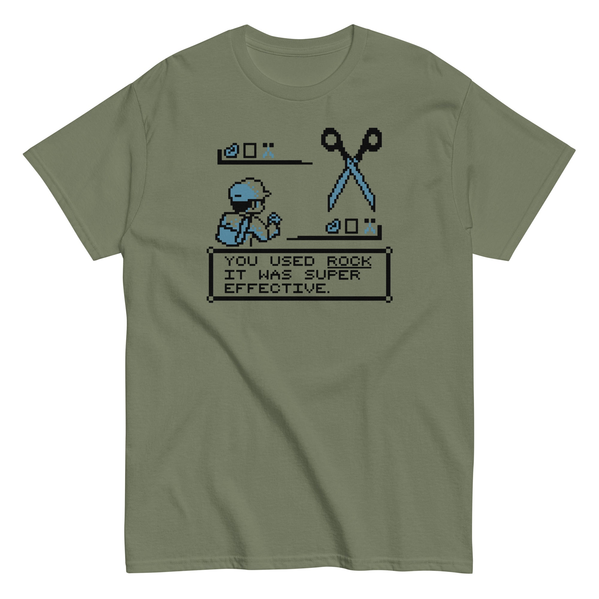 Rock Paper Scissors Battle Men's Classic Tee