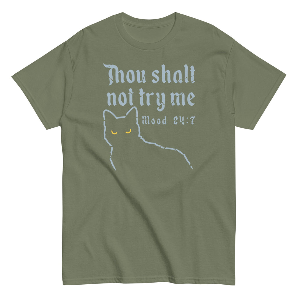 Thou Shalt Not Try Me Men's Classic Tee